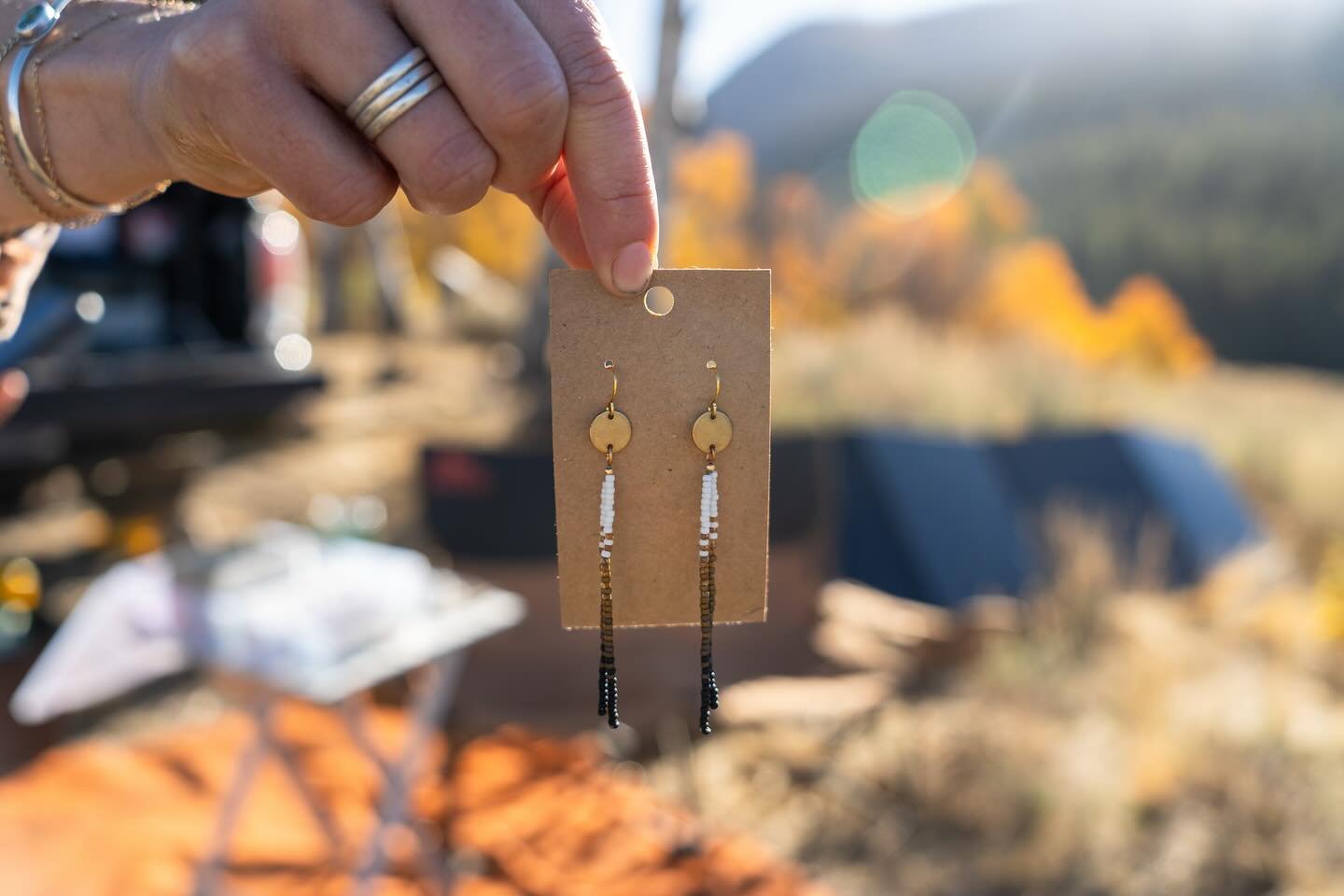 The Double Drop⁠
⁠
Lots of variations and colors of these simple brass drops will be available to shop in person at the Barbarian Holiday Pop Up market on Thursday 12/12. ⁠
⁠
These simple drops are not currently available in my online shop... but if 