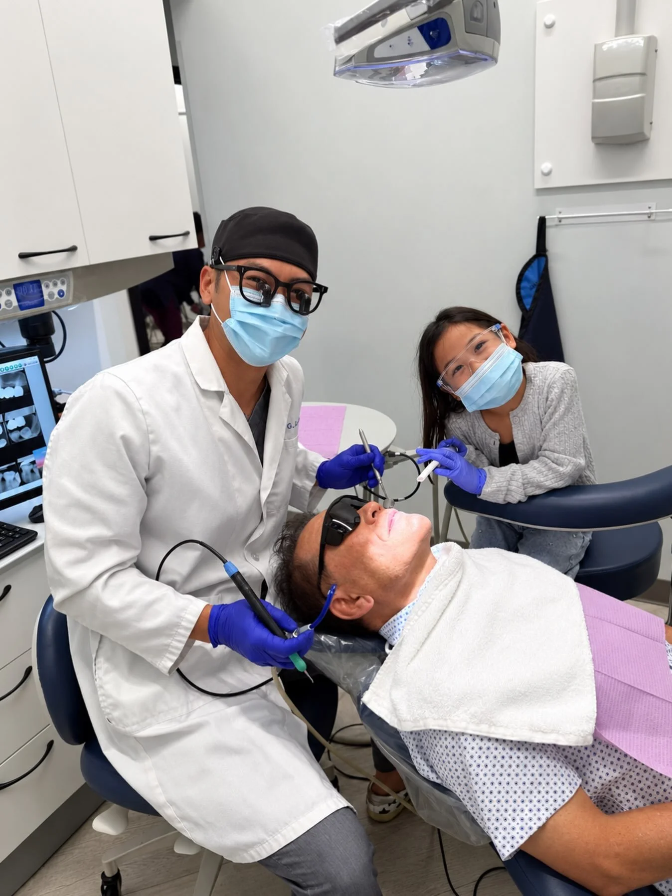 A special kind of family dentistry. 🦷❤️

A beautiful full-circle moment in the operatory&mdash;Dr. Daniel caring for his father&rsquo;s smile, with his sweet daughter by his side. Three generations, one special memory&mdash;and a reminder that denti