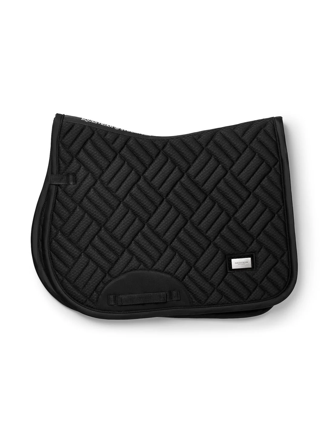 Equestrian Stockholm Modern Mesh Jump Pad Black