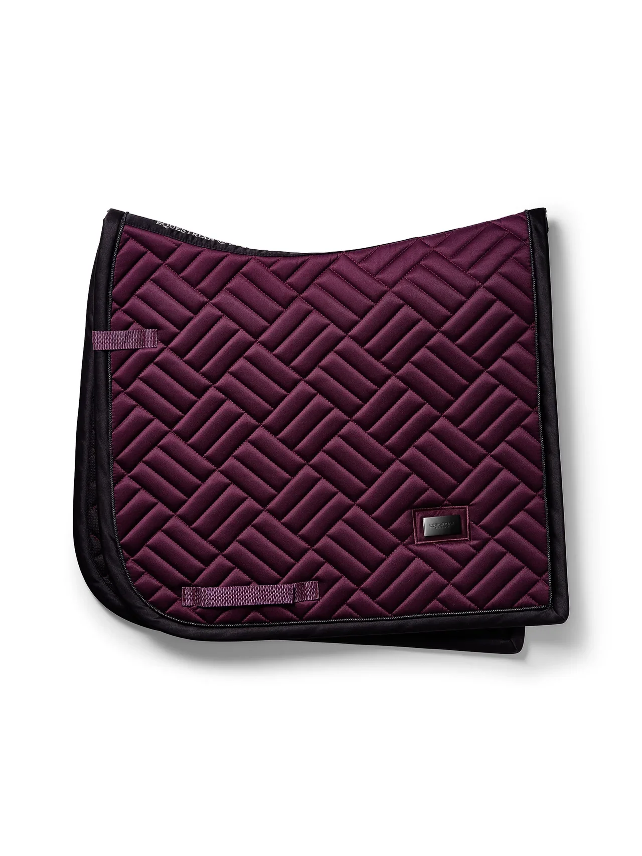 Equestrian Stockholm Modern Dressage Pad Purple Night