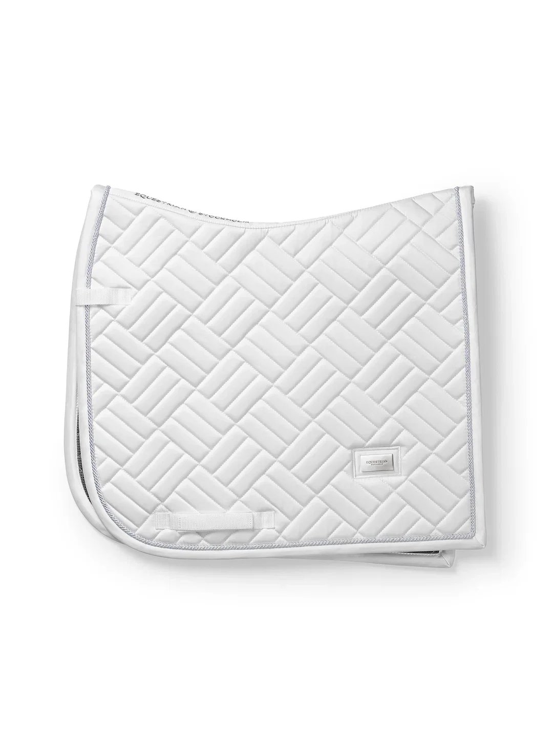Equestrian Stockholm Dressage Pad White Perfection