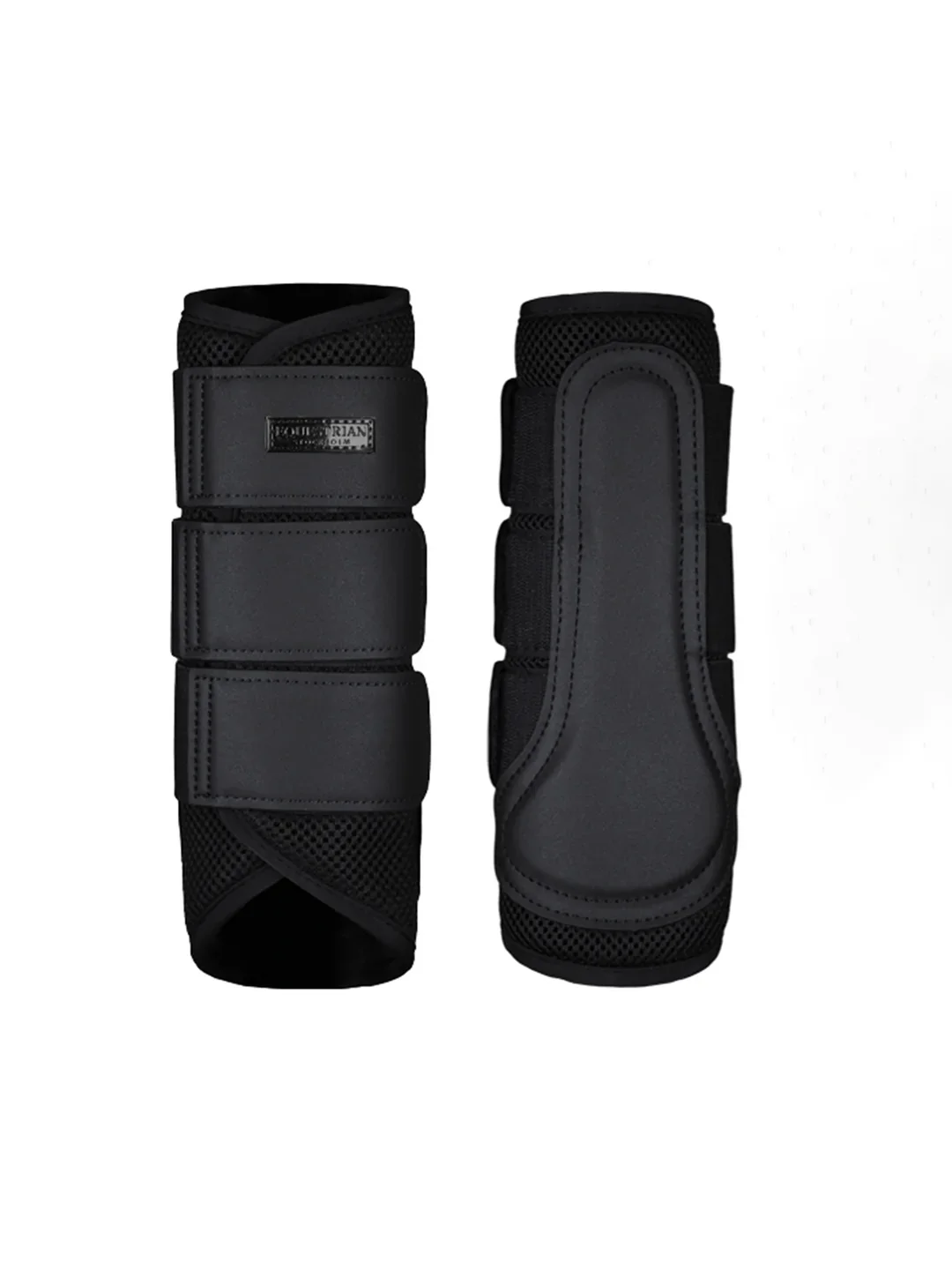 Equestrian Stockholm Mesh Boots All Black