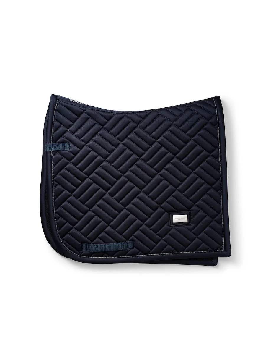 Equestrian Stockholm Modern Dressage Pad Midnight Blue