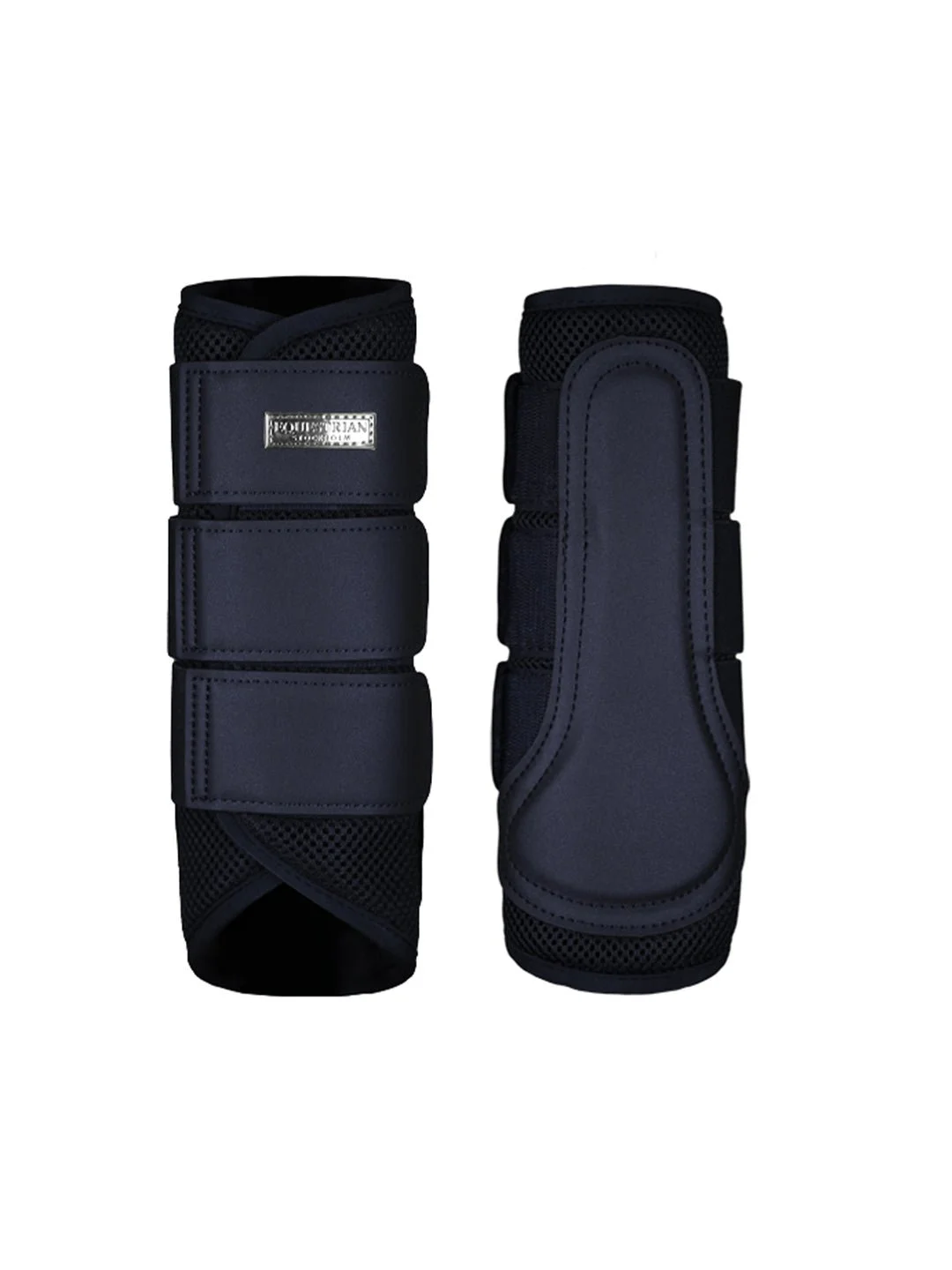 Equestrian Stockholm Mesh Boots Midnight Blue