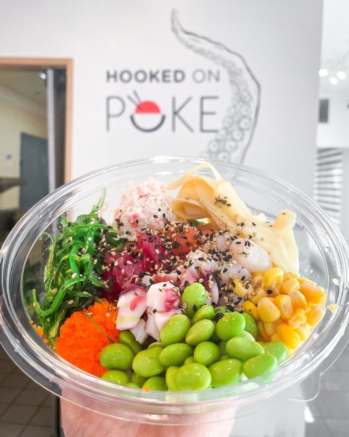 Our Carlsbad Village location will be CLOSED today, 12/14/2021. We apologize for the inconvenience!⁠
⁠
Visit us at Bressi Ranch to get your fix of our delicious fresh poke bowls. We know you're HOOKED!