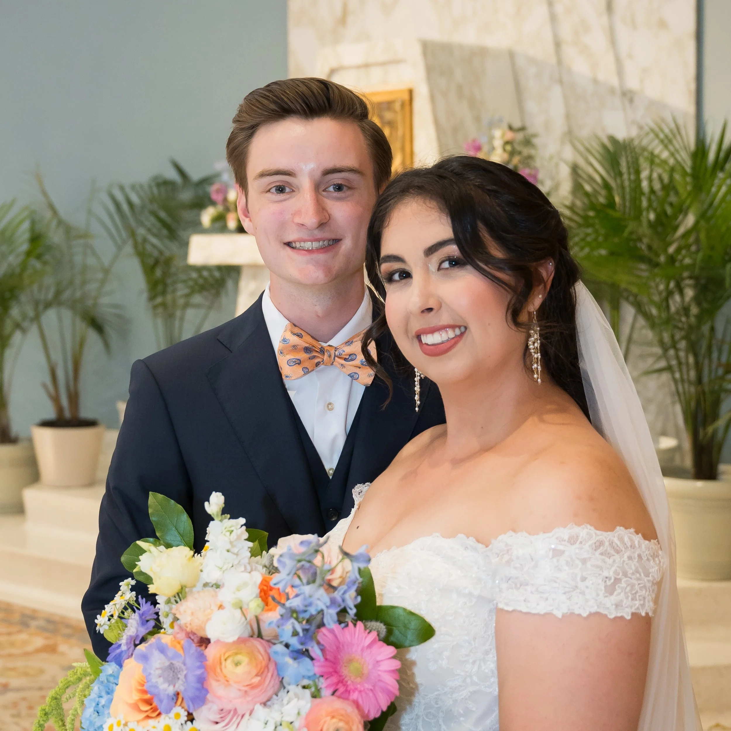 &ldquo;May the Lord of heaven prosper you both and grant you mercy and peace.&rdquo; 
&mdash; Tobit 7:6&ndash;14

Congratulations, Lexie and Lucas, on the beautiful beginning of your life together.