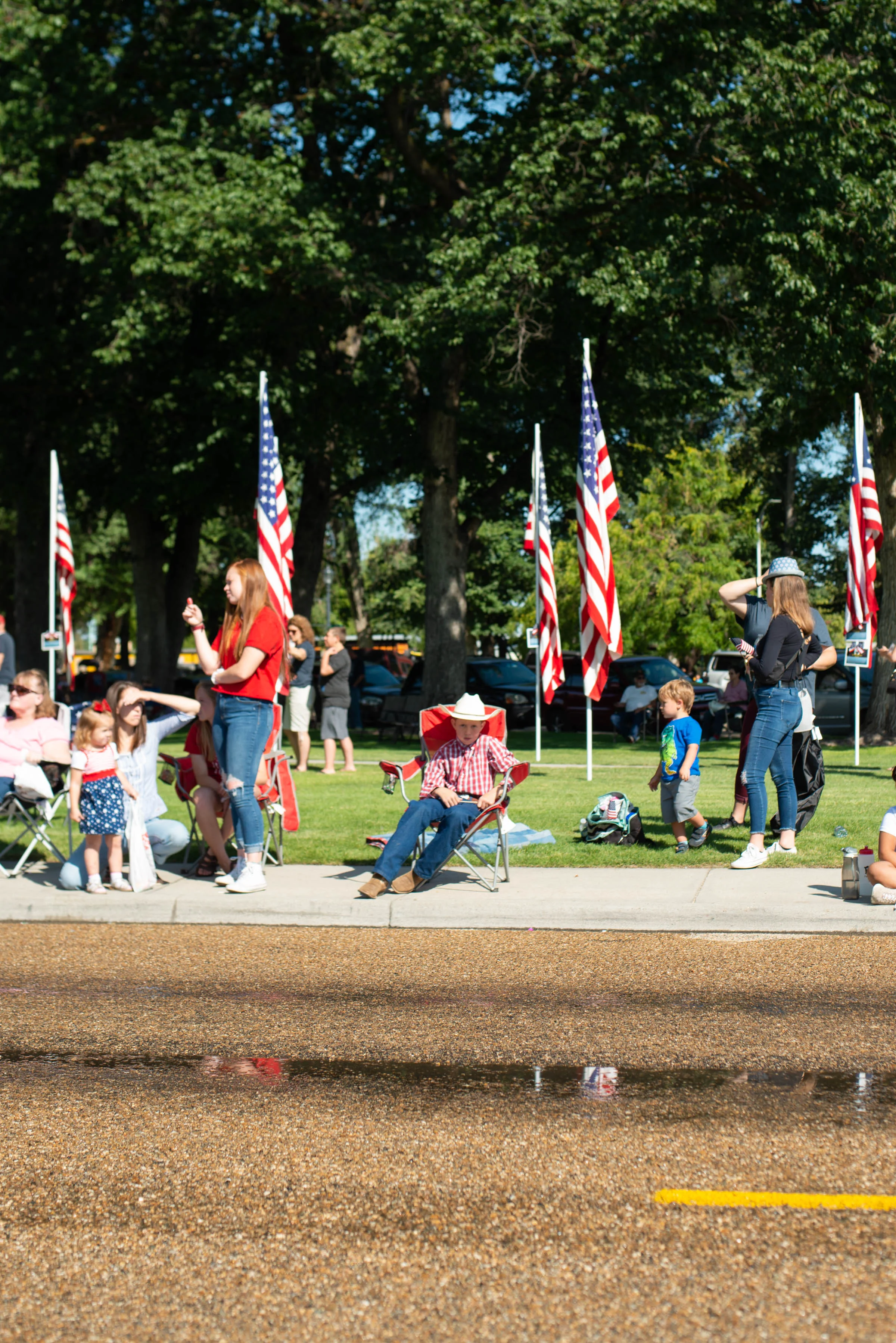 Part of an ongoing series of photographs made on the 4th of July