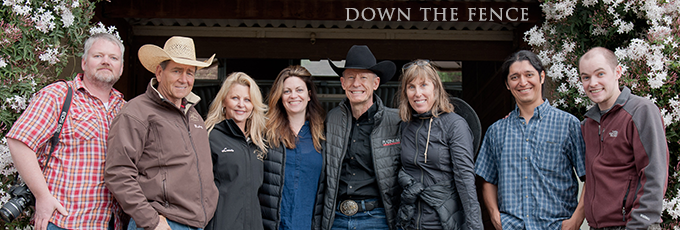 (left to right) Ben Fonnesbeck, Randy Paul, Lori Ward, MJ Isakson, Lyle Lovett, Lori Adamski-Peek, Fernando Venegas, Patrick Thompson