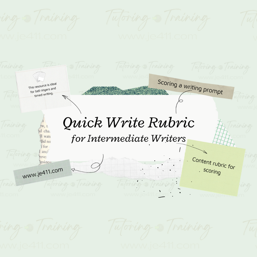0 Quick Write Rubric for Intermediate Writers (Thumb).png