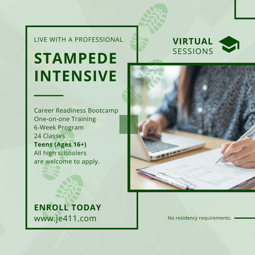Stampede Intensive - Jackson Education Support career readiness bootcamp for teens