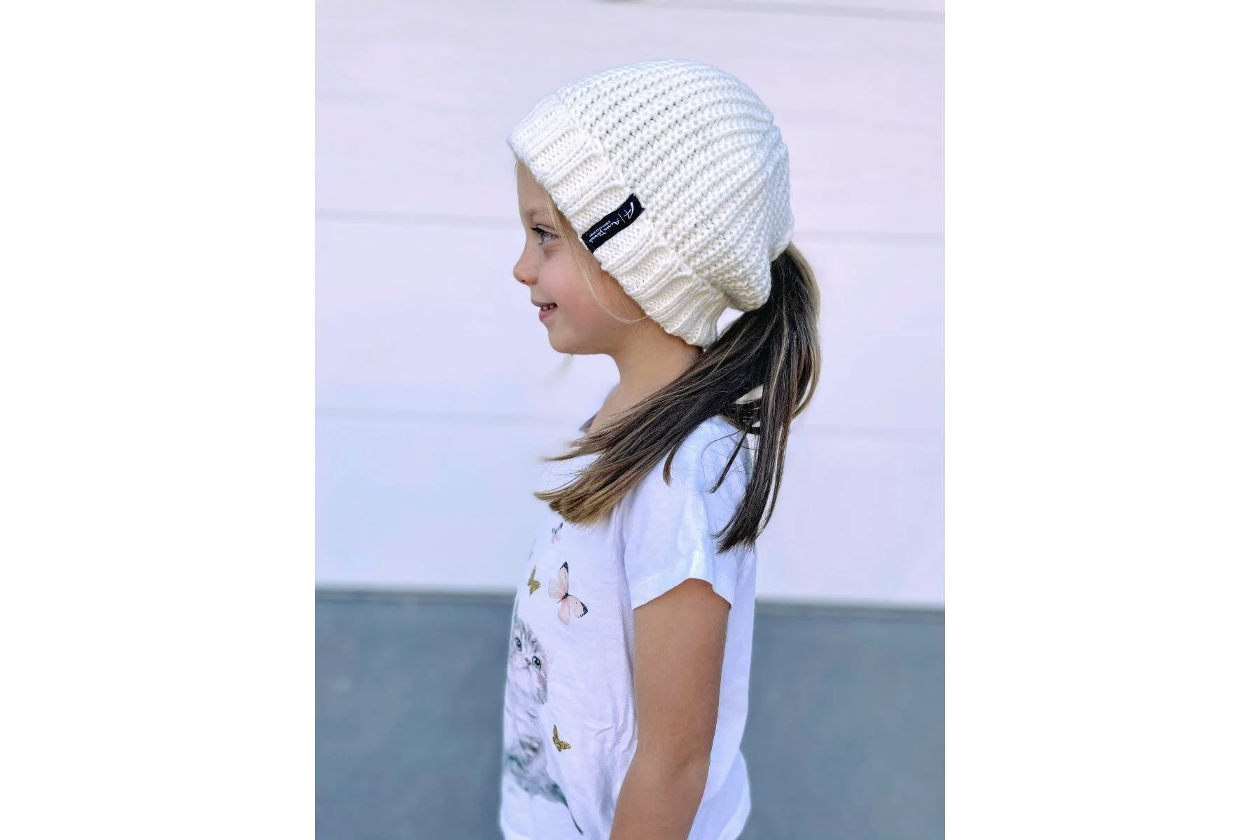 Threader Ponytail Beanie 