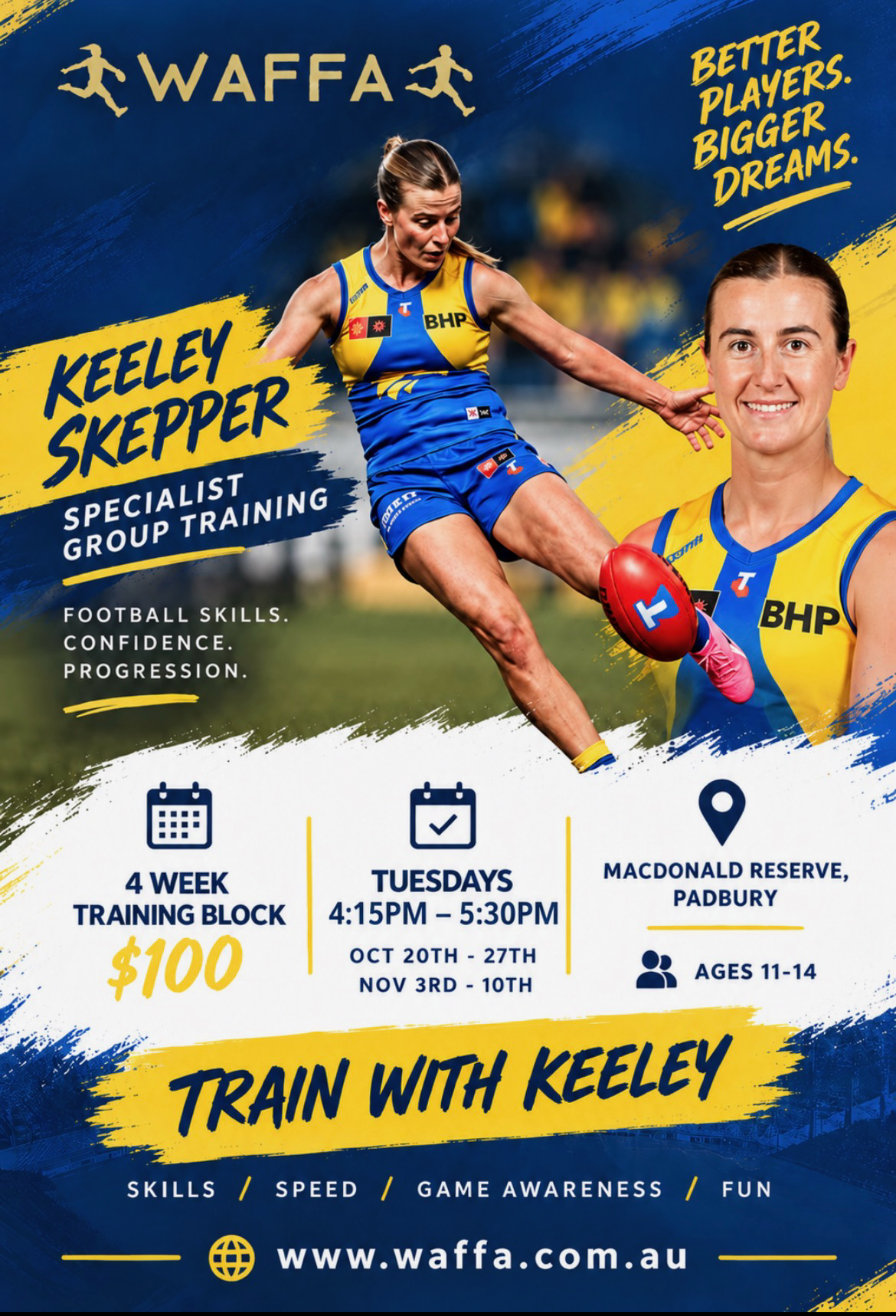 Specialist Group Training Keeley Skepper