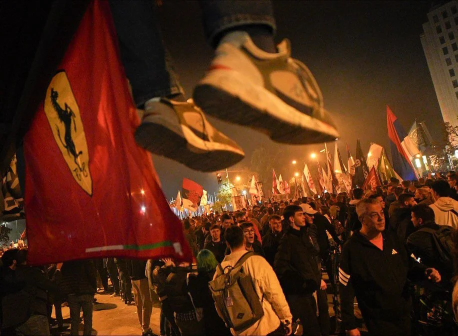 Student demonstrators arrive in Novi Sad ahead of the first anniversary of the tragedy that sparked one of the most significant protest movements in Serbia&rsquo;s history. Almost 12 months after a canopy collapsed at the city&rsquo;s newly renovated