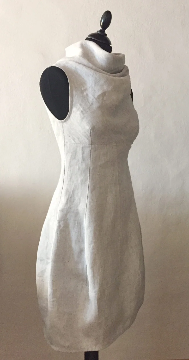 Leinenkleid Massanfertigung