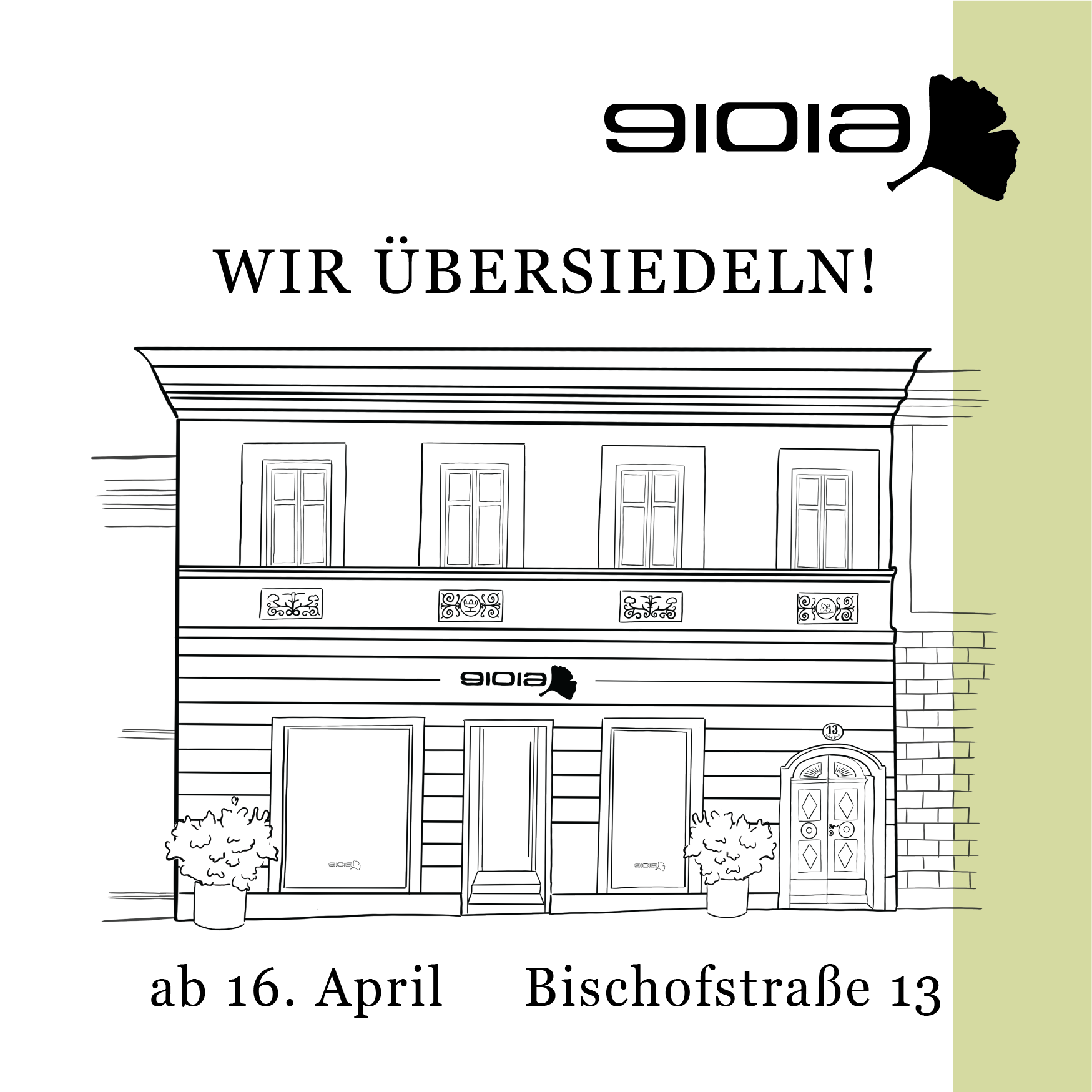 Wir übersiedeln!