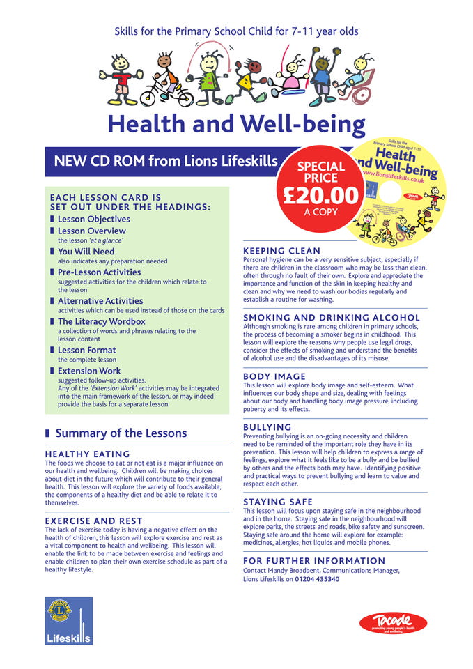 Health &amp; Well-being