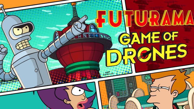 Futurama Game of Drones by Wooga