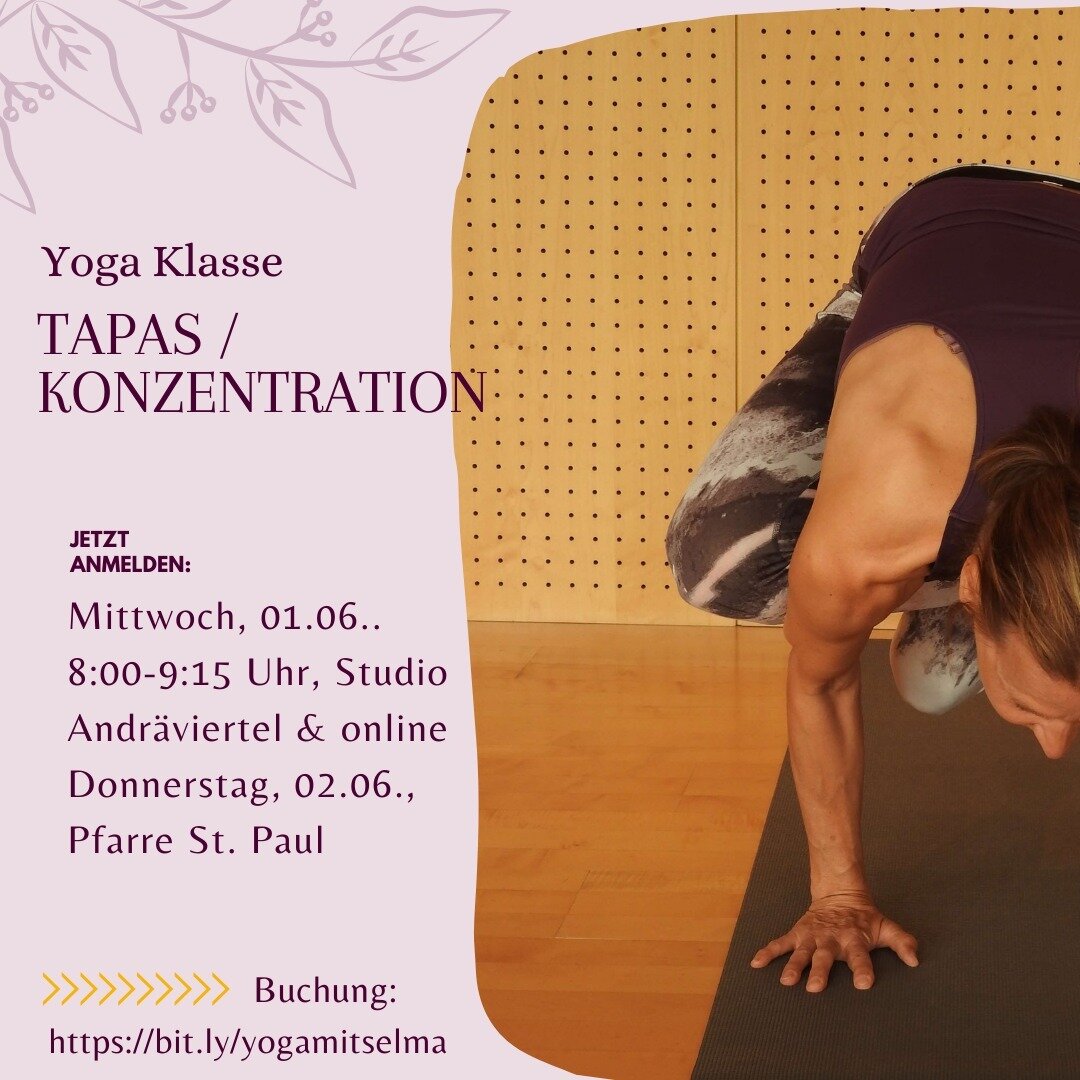 St&auml;rke dein inneres Feuer und deine Konzentration mit Energie-geladenem Yoga: Mittwoch 8:00-9:15 Uhr im Studio/Salzburg-Andr&auml; ODER ONLINE, Donnerstag 17:30-18:45 im Studio/Riedenburg: Buche hier: https://bit.ly/yogamitselma⁠
#yogamitselma #