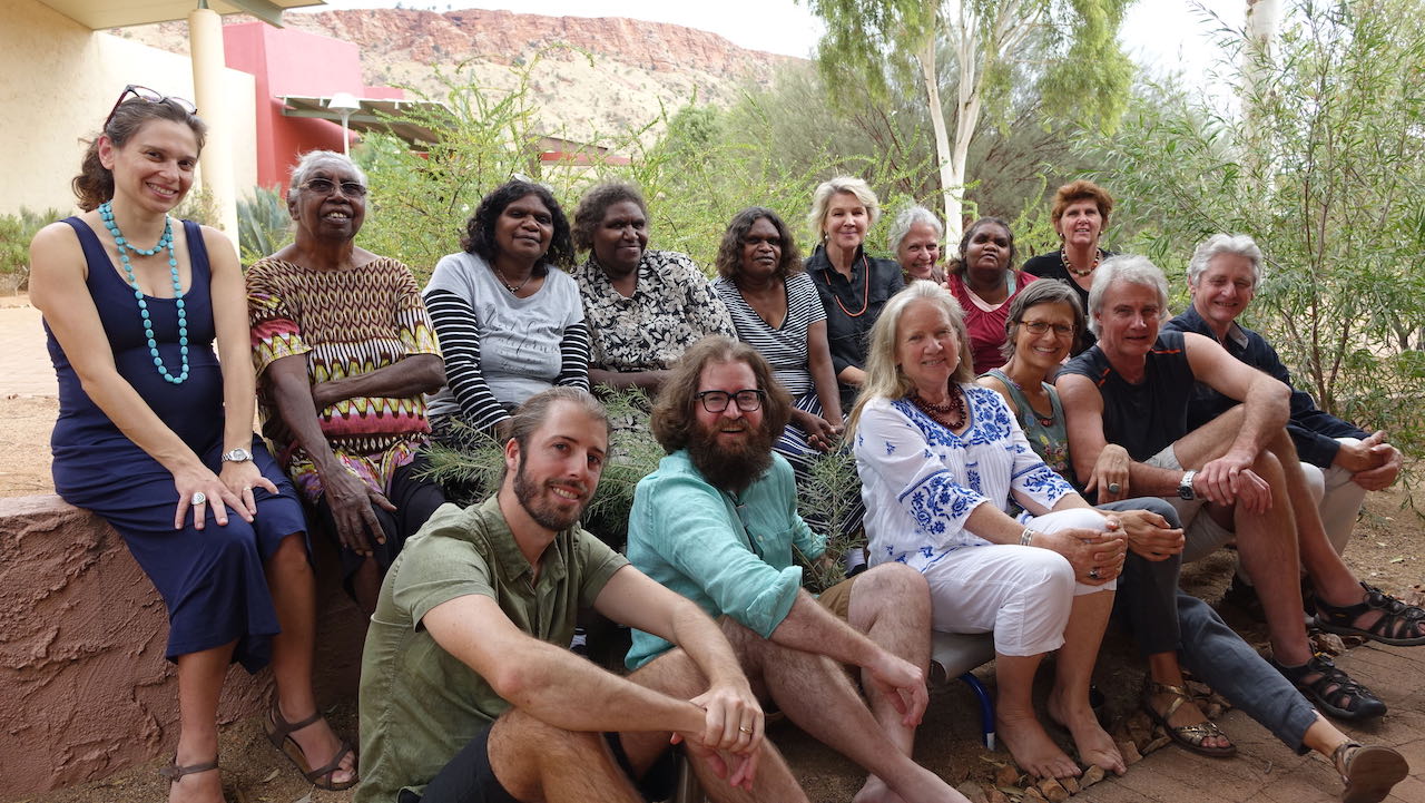 The transdisciplinary and cross-cultural workshop ‘Finding Spirit’ organized by anthropologist Ute Eickelkamp of the University of Sydney with national and international participants 2017.