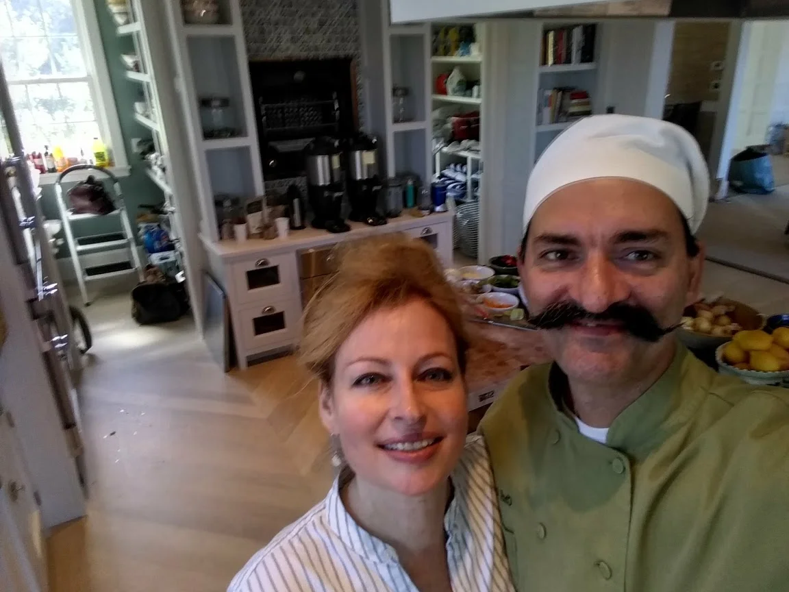 chef cedric on my breakfast team!