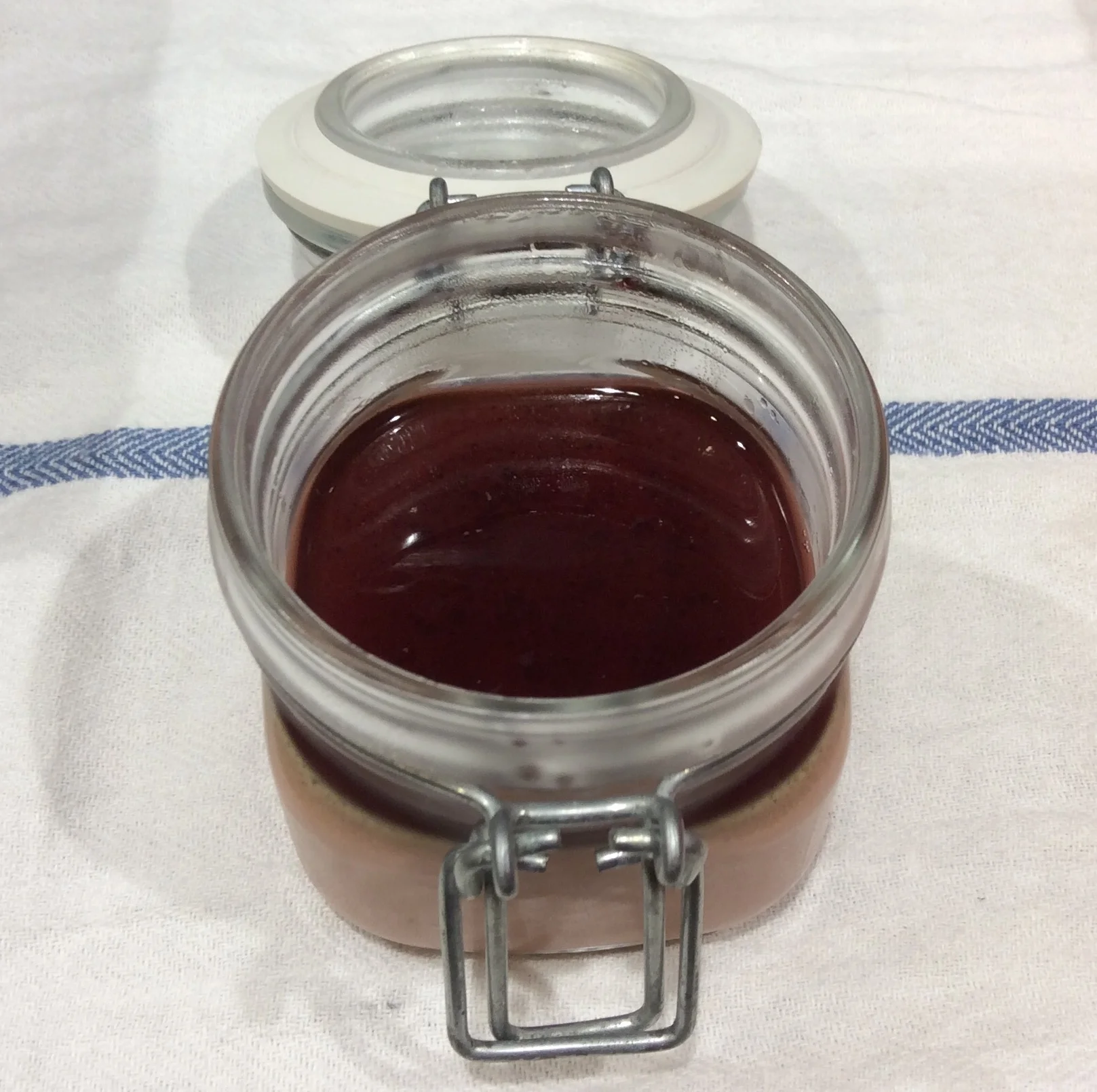 savory chicken liver mousse pate w/ port gelee
