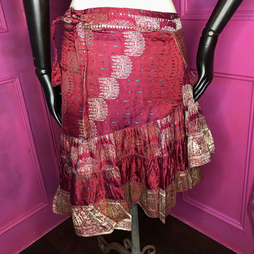 Recycled Sari wrap skirt short 3.jpeg