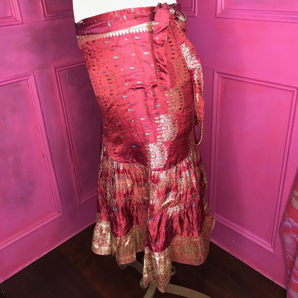 Recycled Sari wrap skirt short 3 (side).jpeg