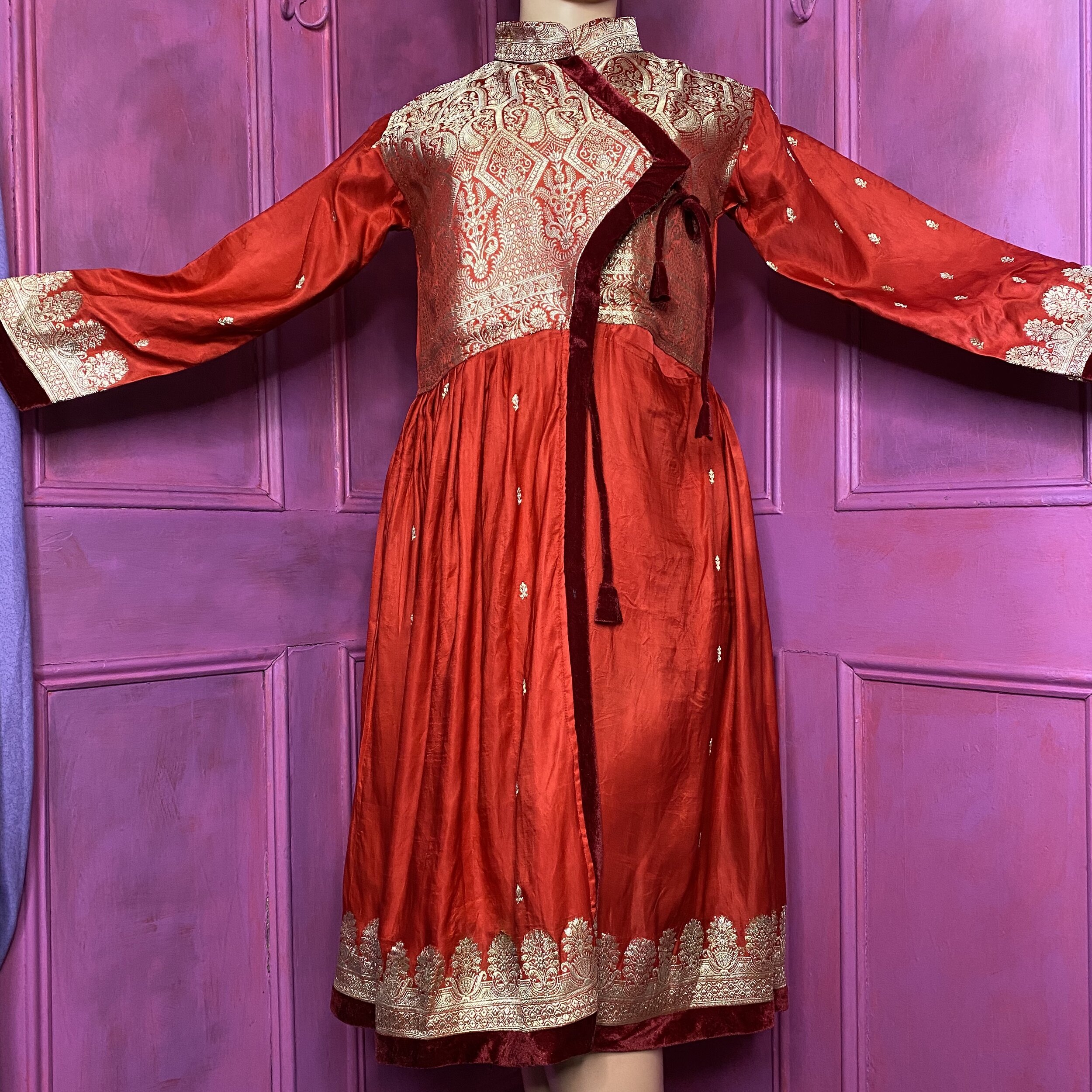 Recycled Sari coat