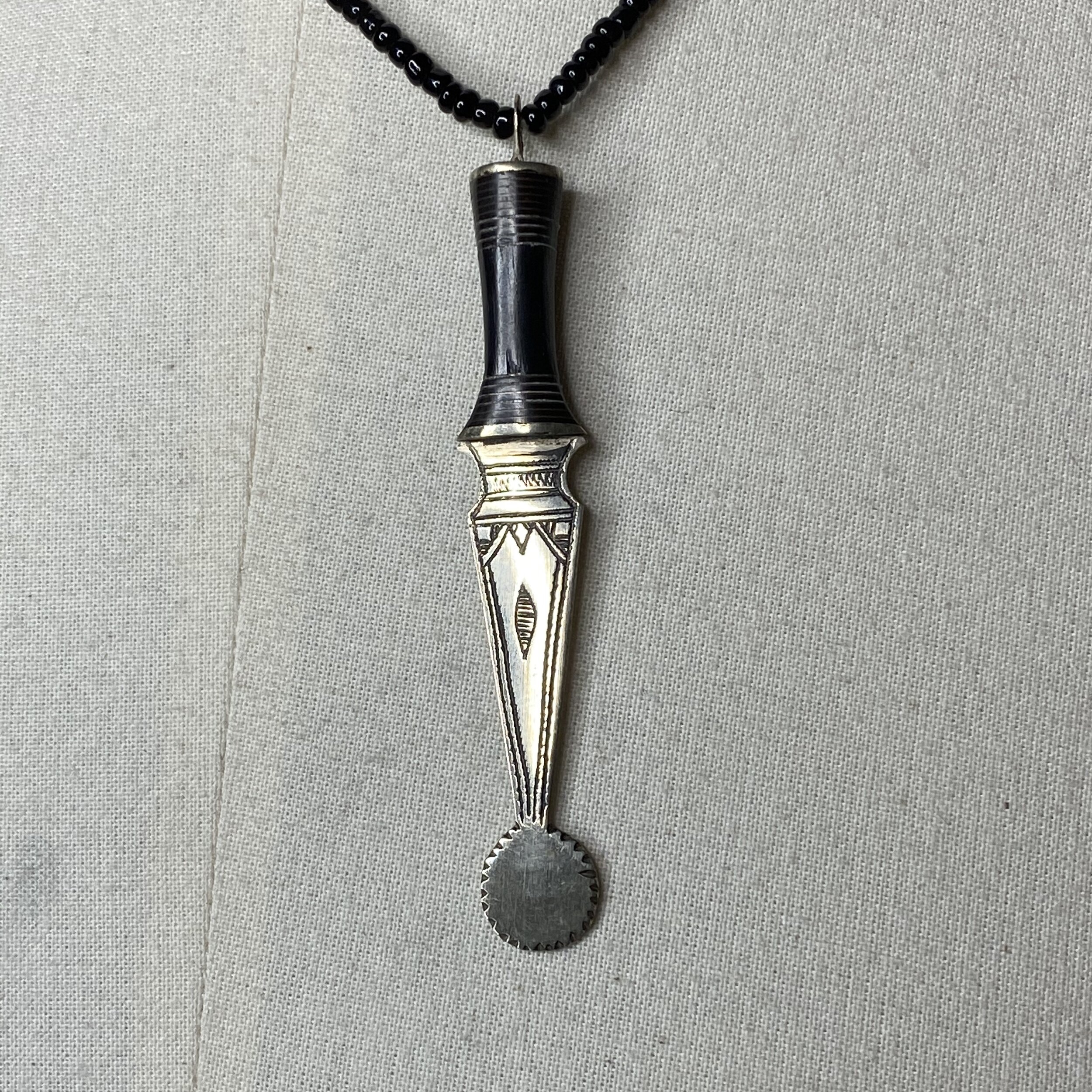 Touareg pendant. Ebony