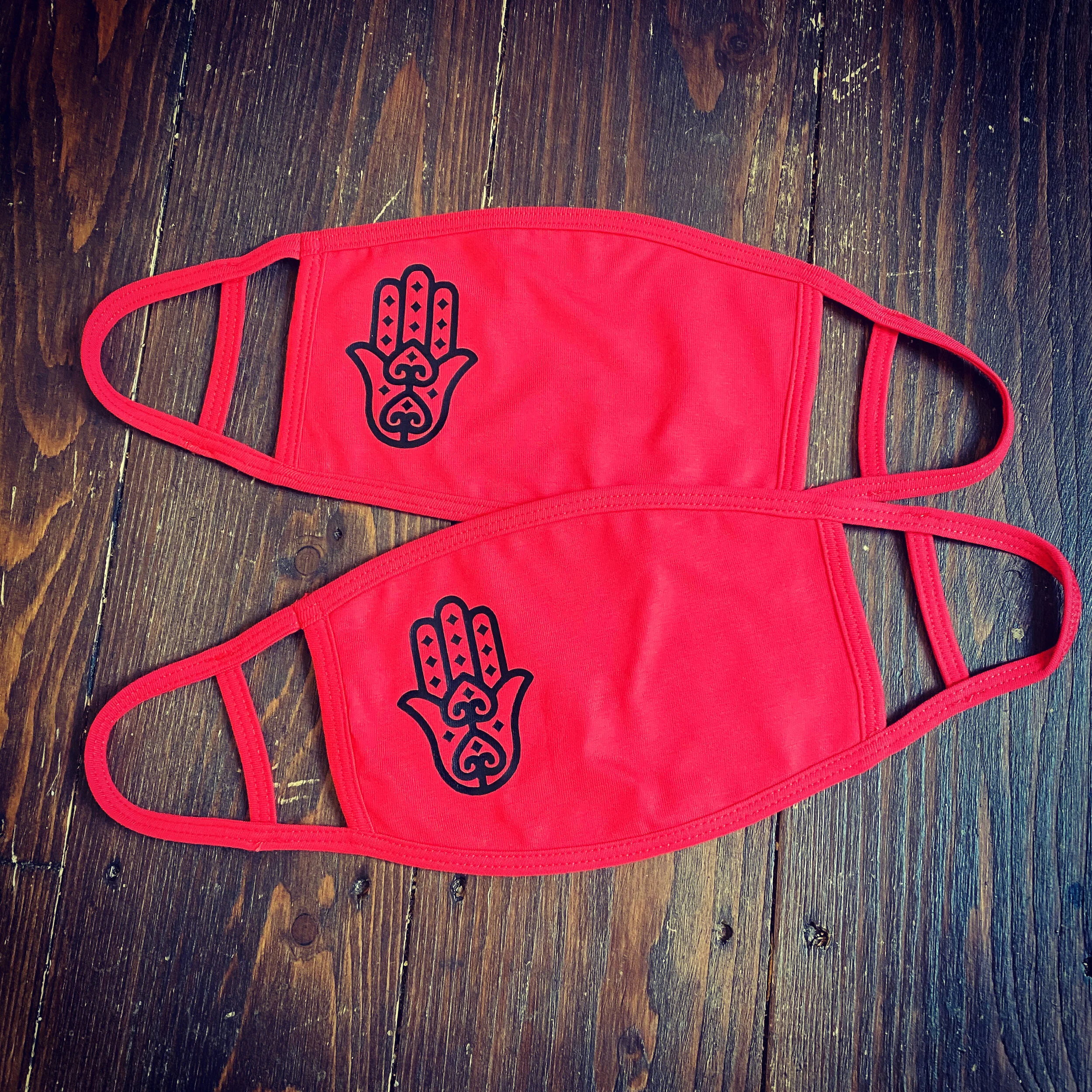 Hamsa Face Mask