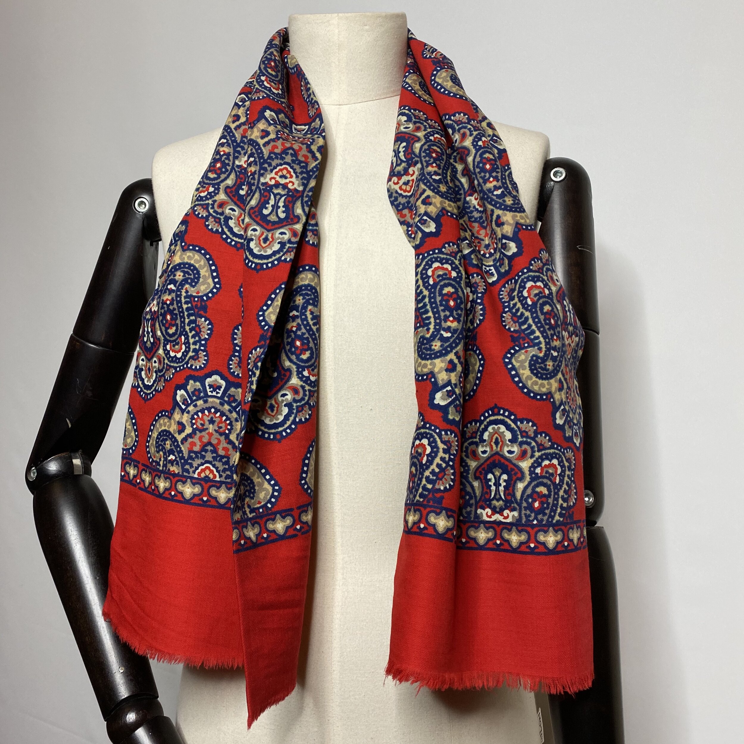 Vintage paisley scarf