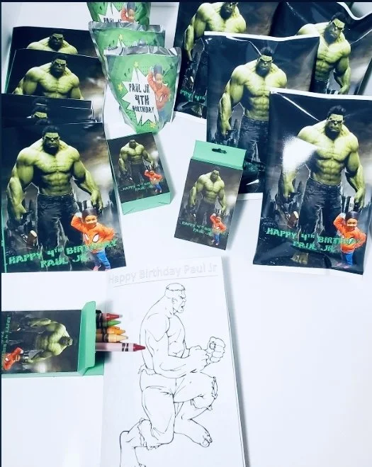 Hulk Themed Party Package Bundle