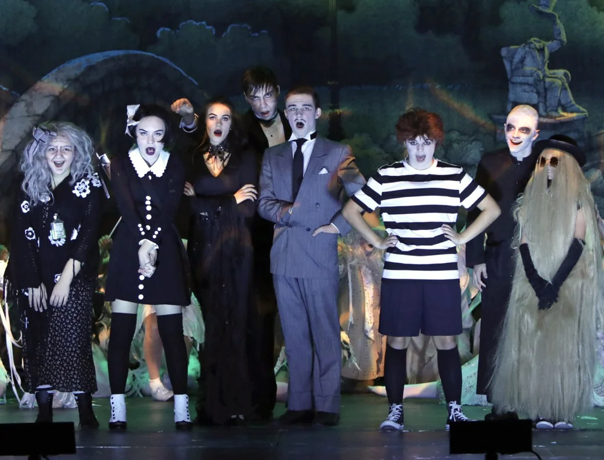  As Morticia in The Addams Family. 