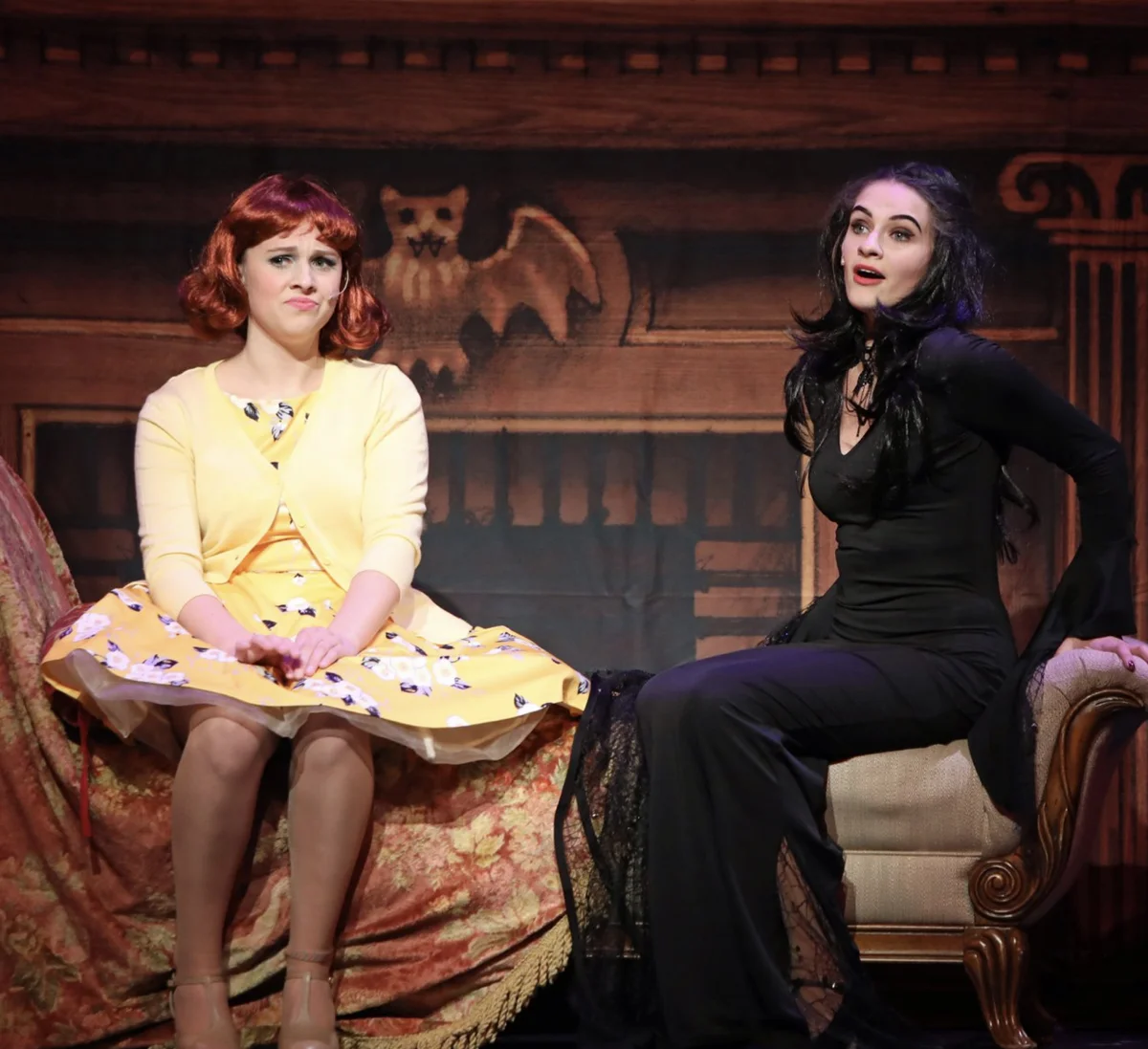  As Morticia in The Addams Family. 