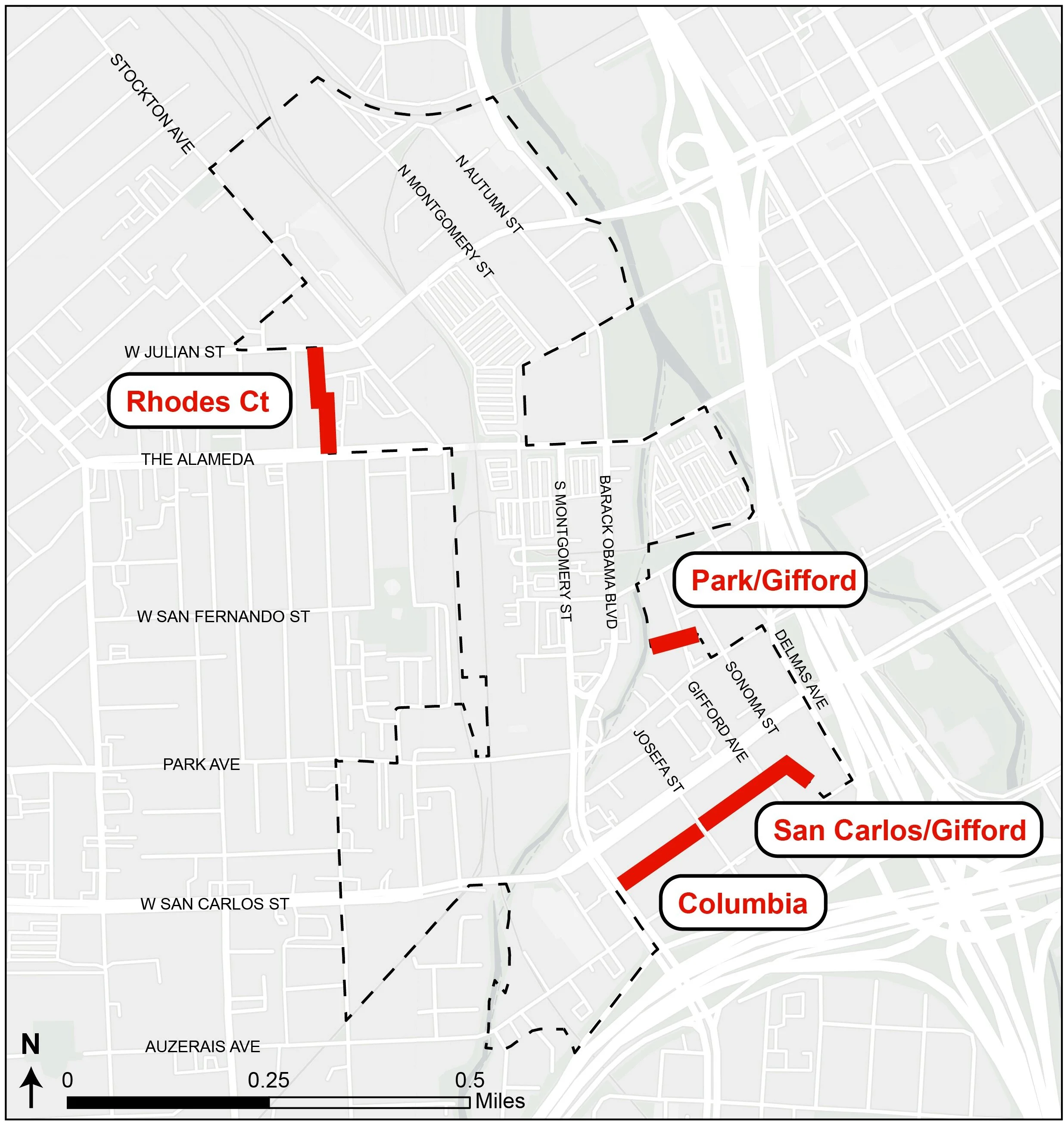 DSAP Transitions — Diridon Station Area