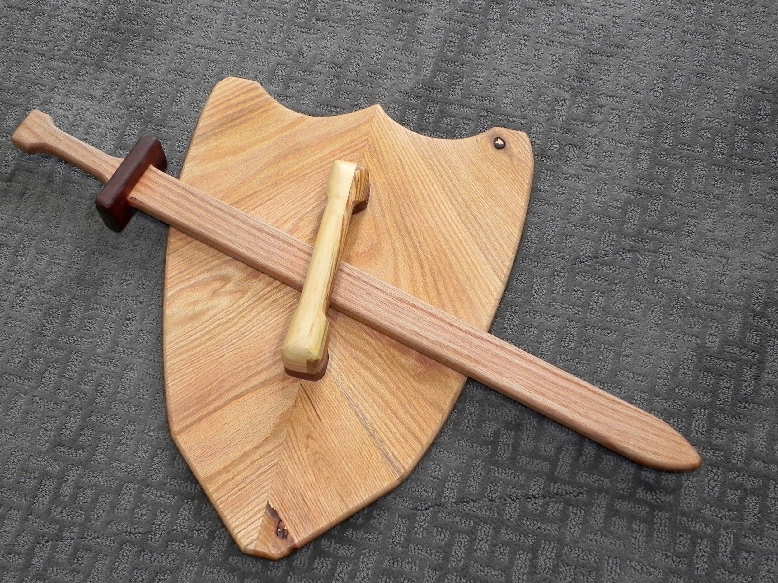 Wood Toy Sword and Shield