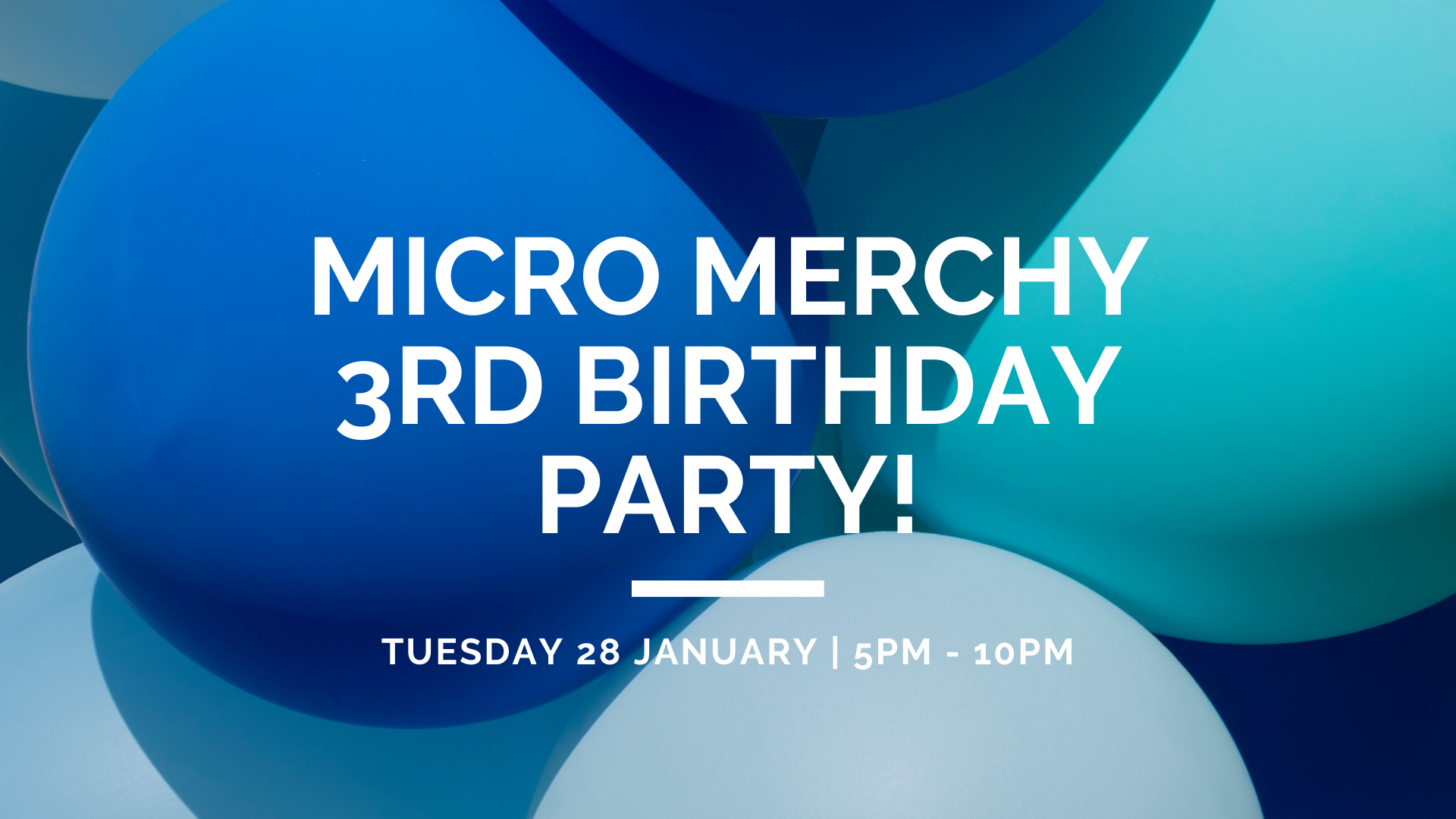 Micro Merchy 3rd Birthday Party!!
