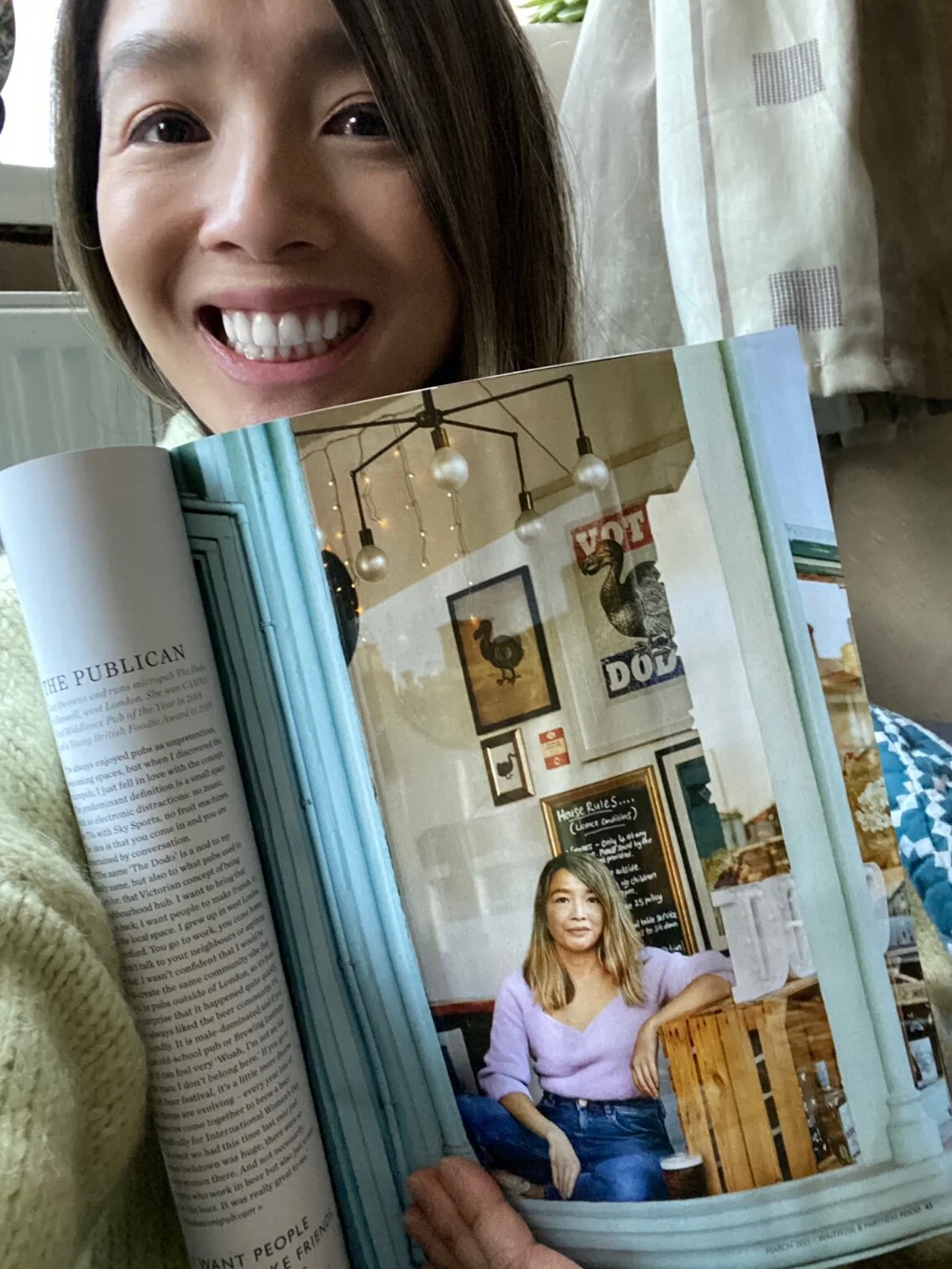 1 of the 5 "inspiring women making a splash in the drinks industry"! 