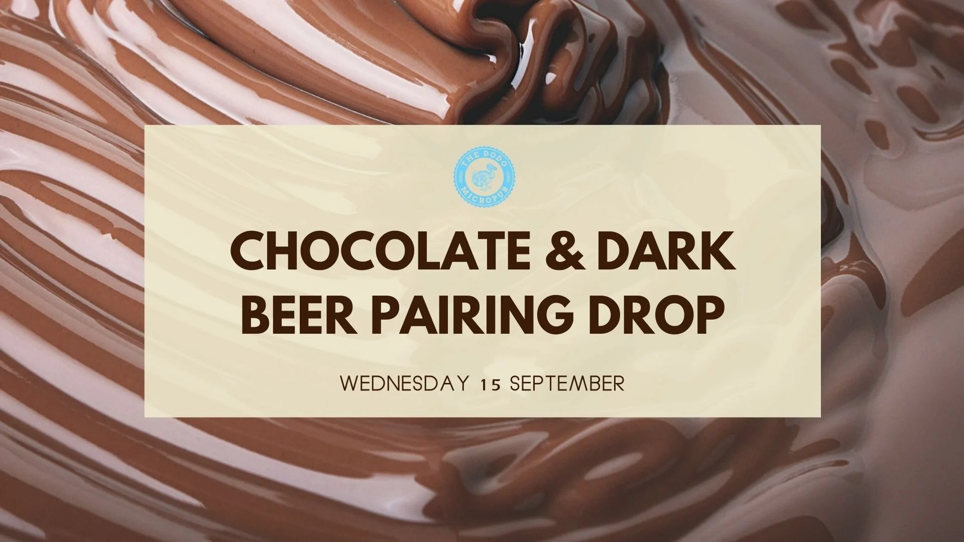 Chocolate &amp; Dark Beer Pairing Drop 