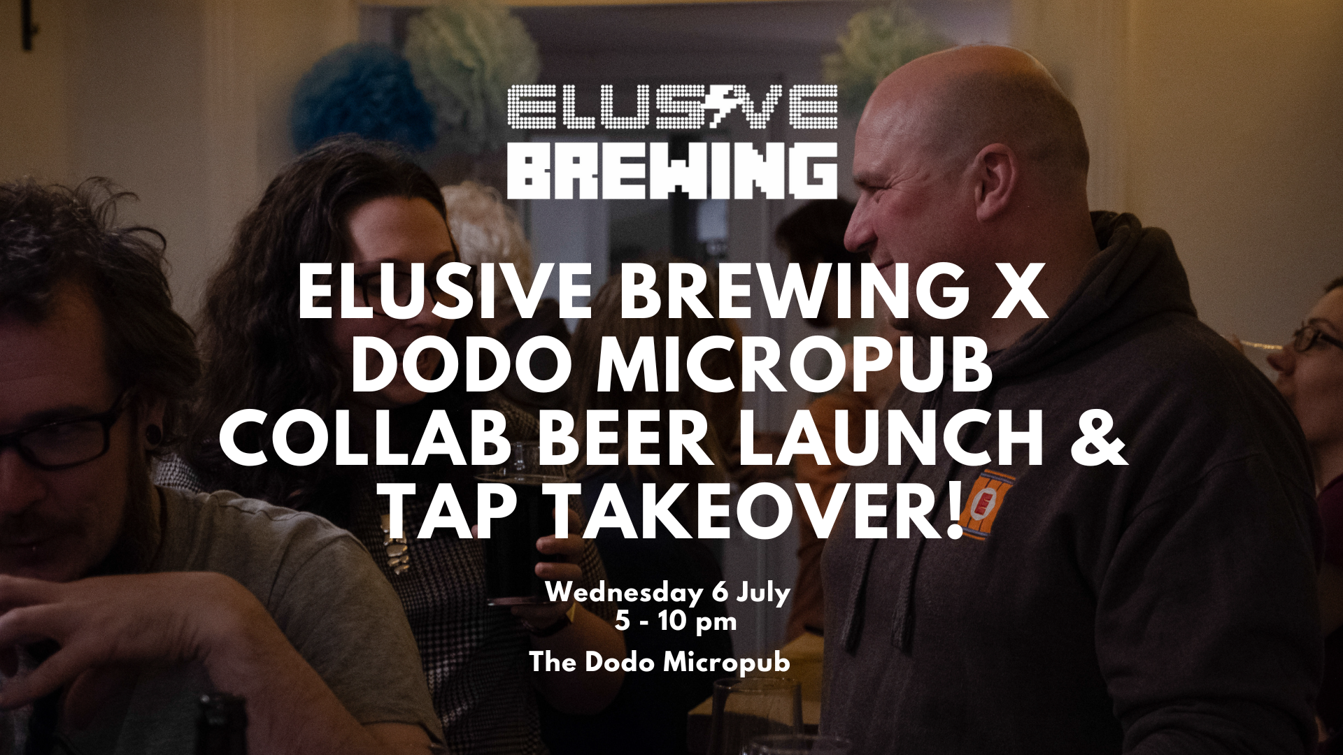 Elusive Brewing X Dodo Micropub Collab Beer Launch!