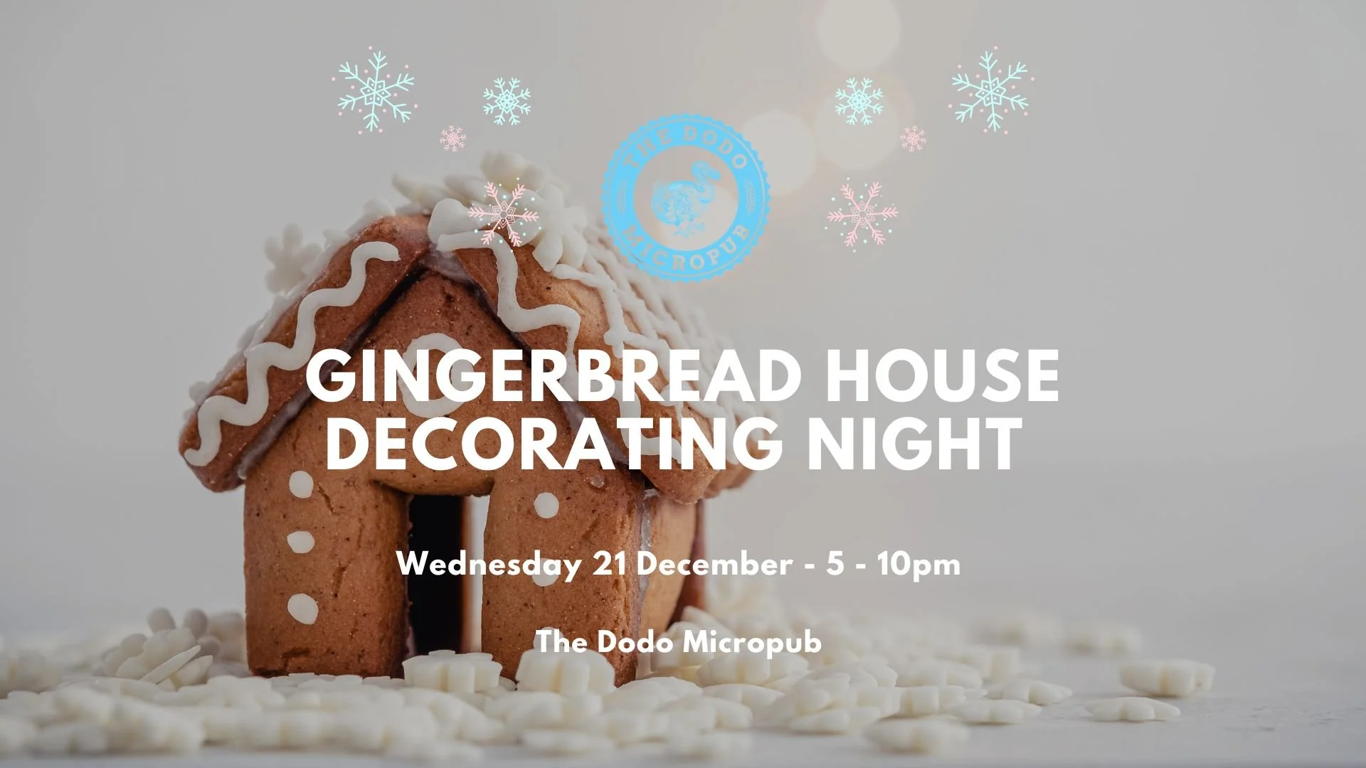 Gingerbread House Decorating Night!