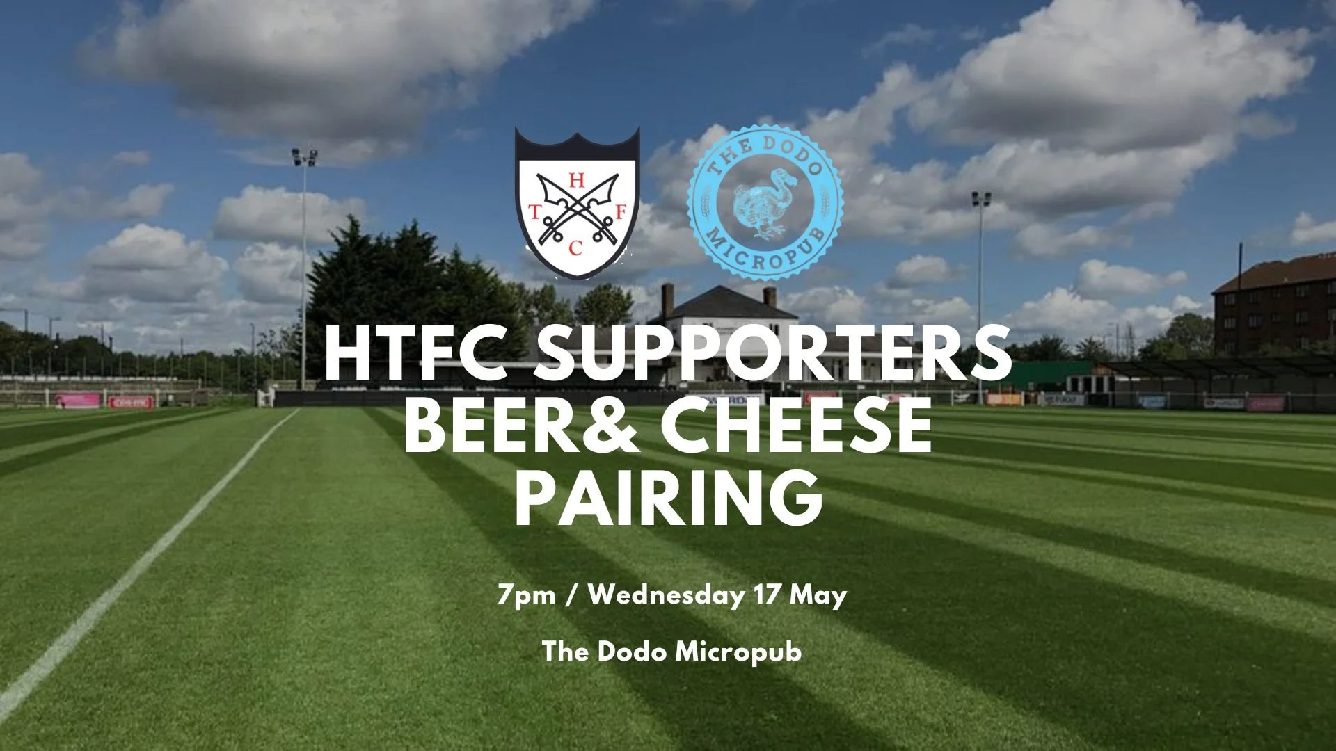 HTFC Supporters Beer &amp; Cheese Pairing