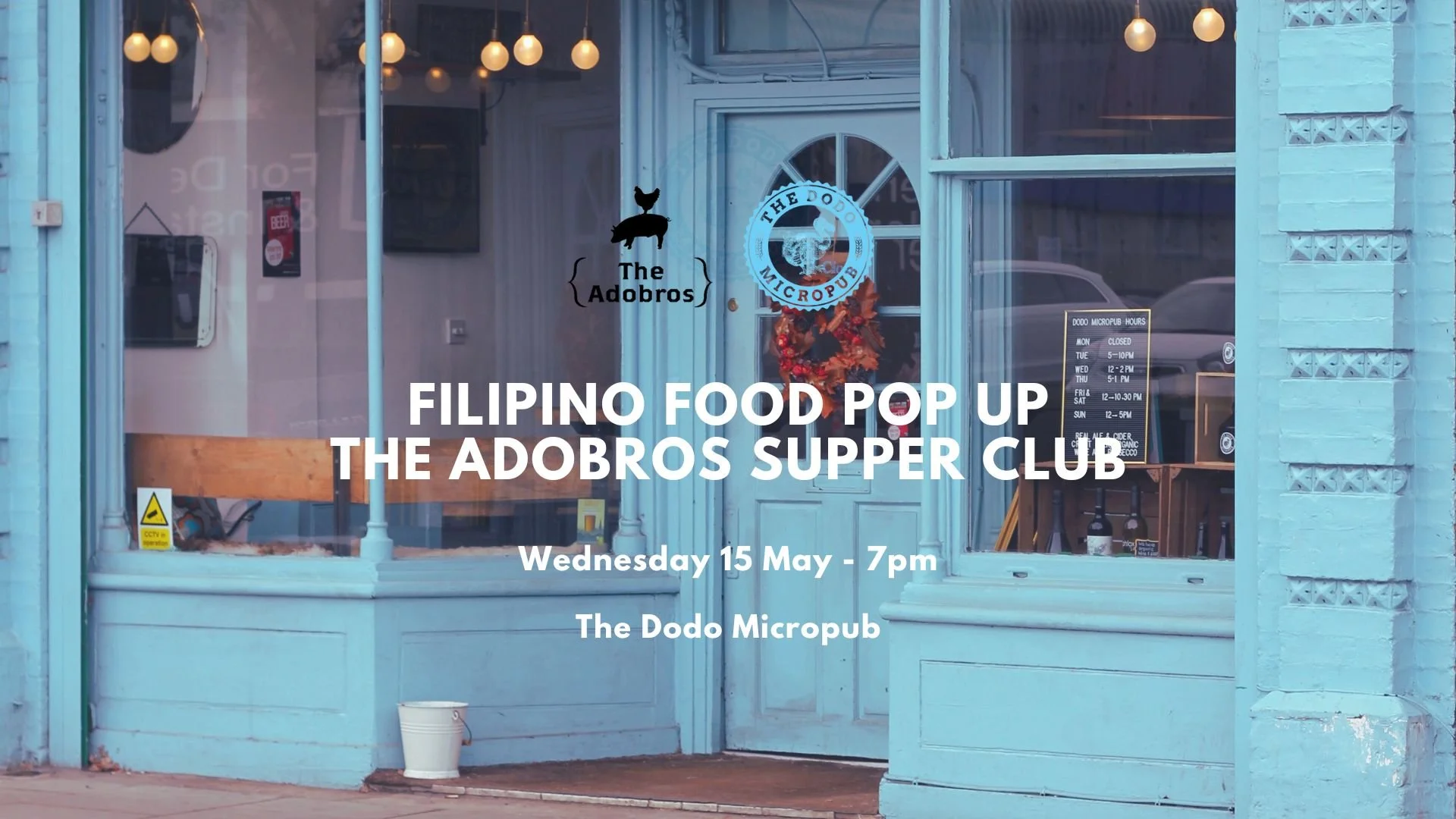 Filipino Food Pop Up - The Adobros Supper Club 