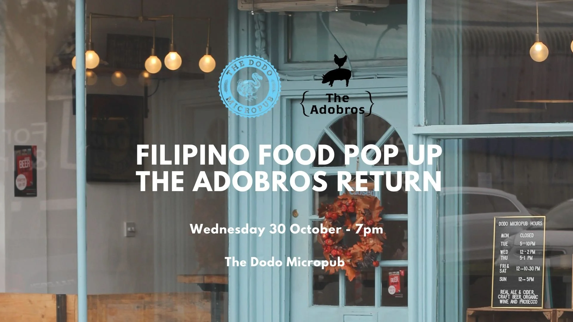 Filipino Food Pop Up - The Adobros Return