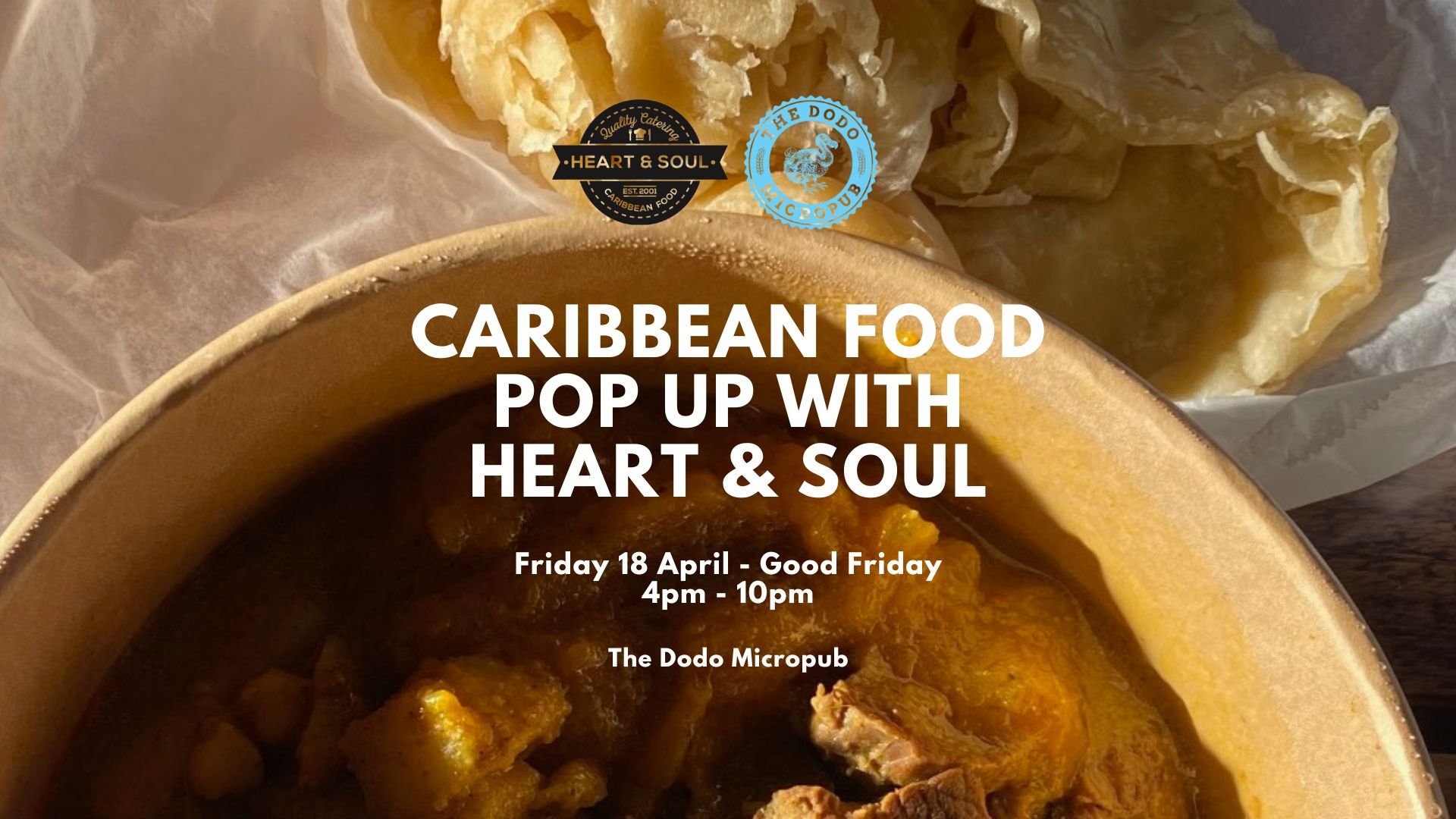 Caribbean Food Pop Up - Good Friday