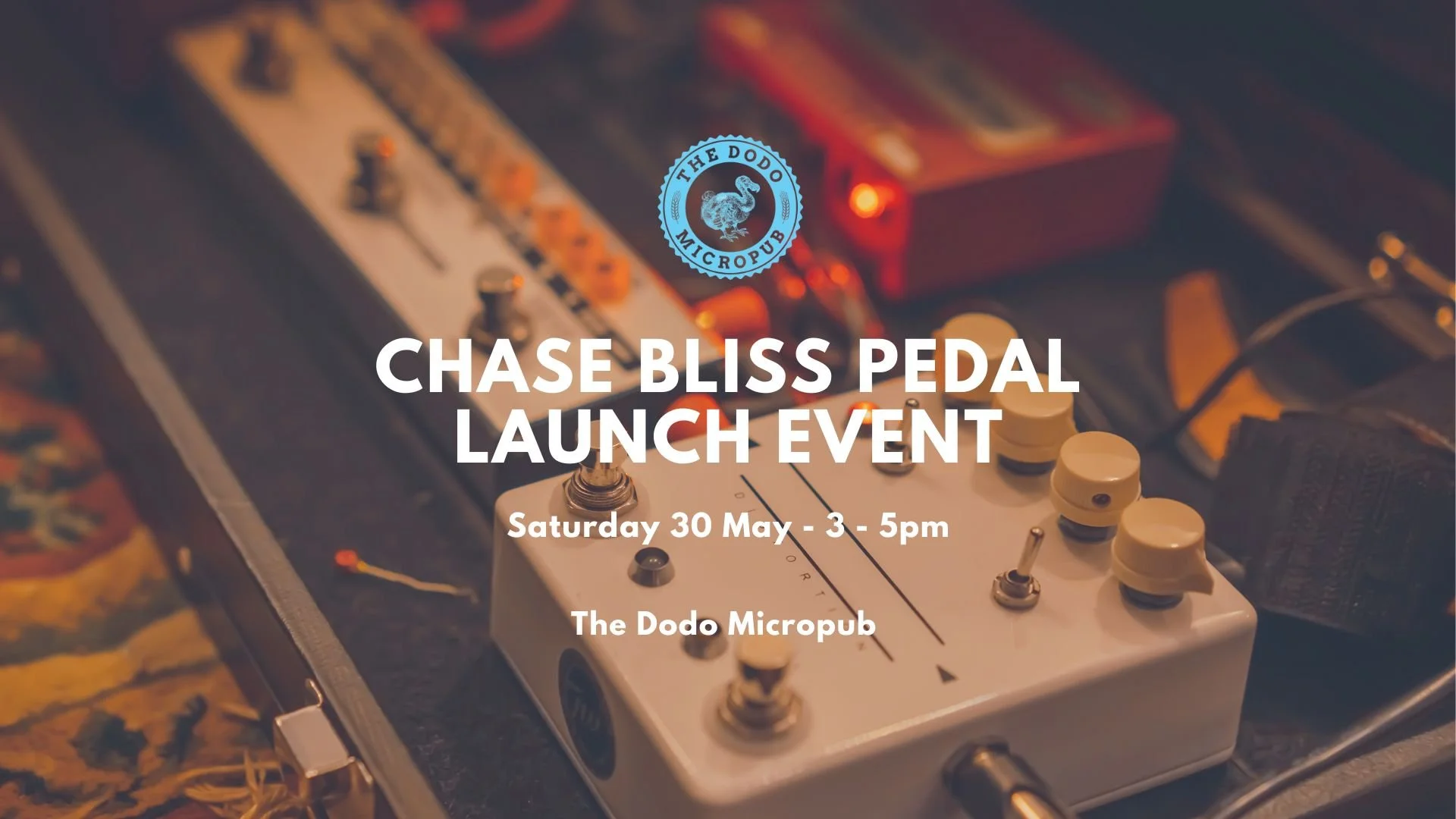 Chase Bliss Big Time Pedal Launch Event