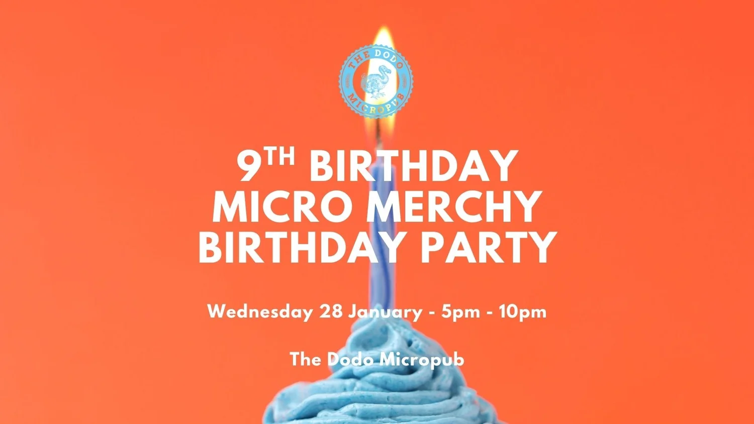 Micro Merchy Birthday Party — The Dodo Micropub