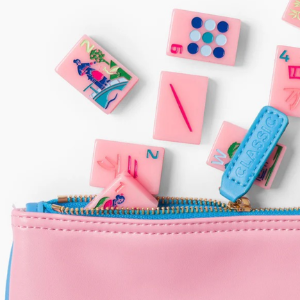 Mahjong Morning at the Mart by Hudson Grace