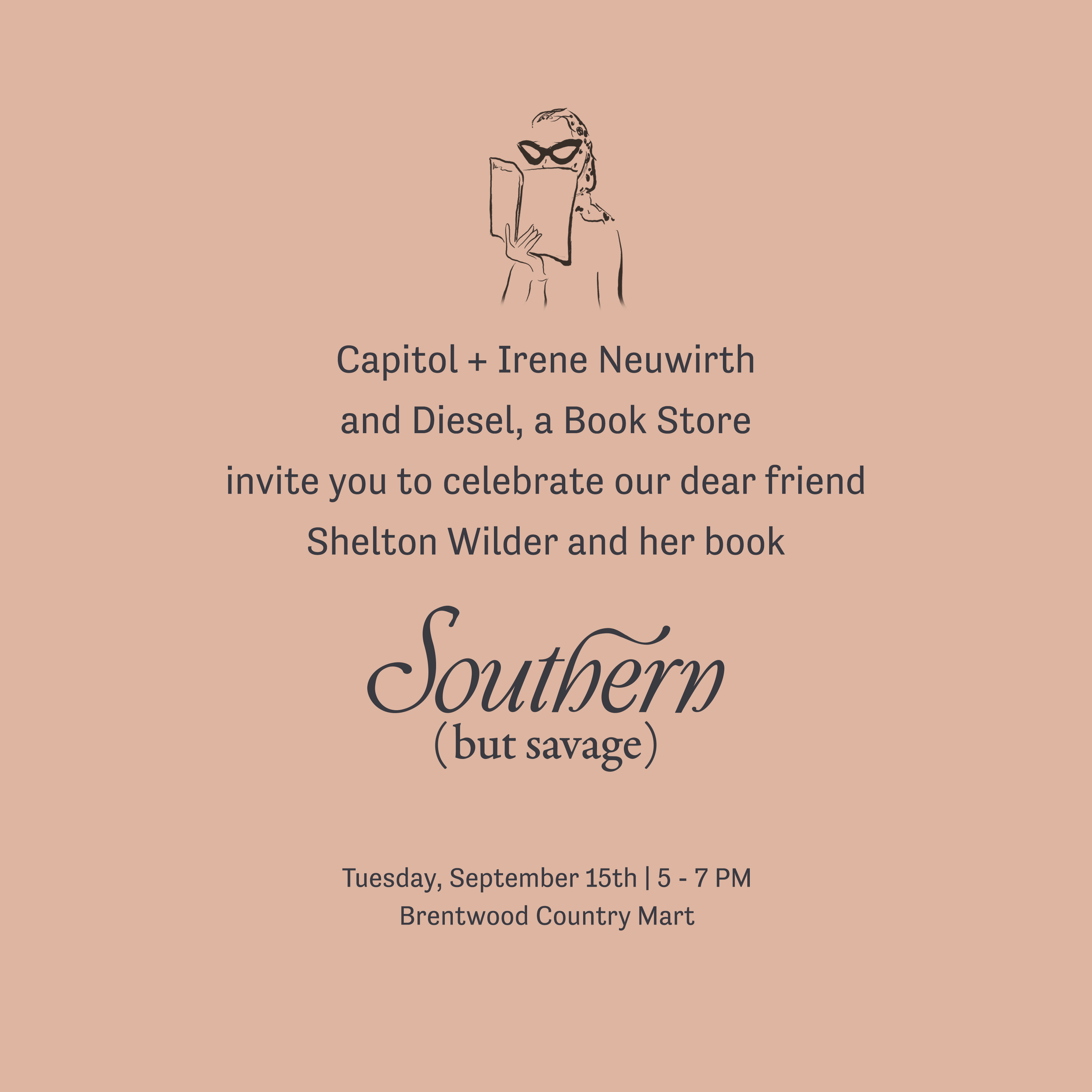 Shelton Wilder Book Signing