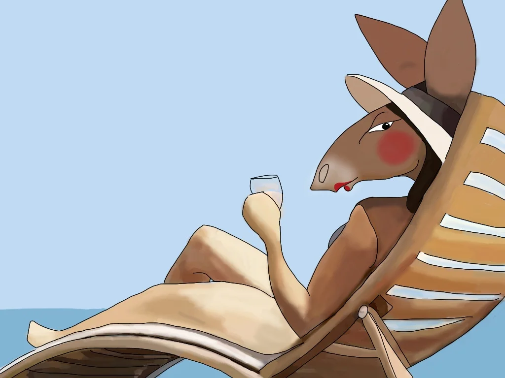 Sun Bathing 1